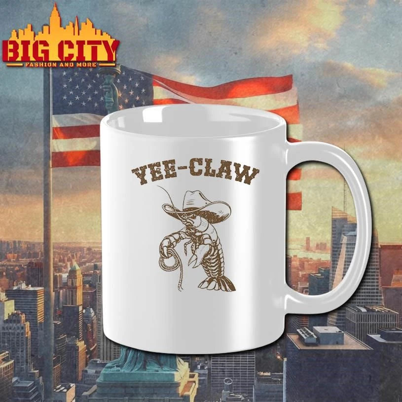 Yee Claw Crawfish Cowboy Hat Shirt