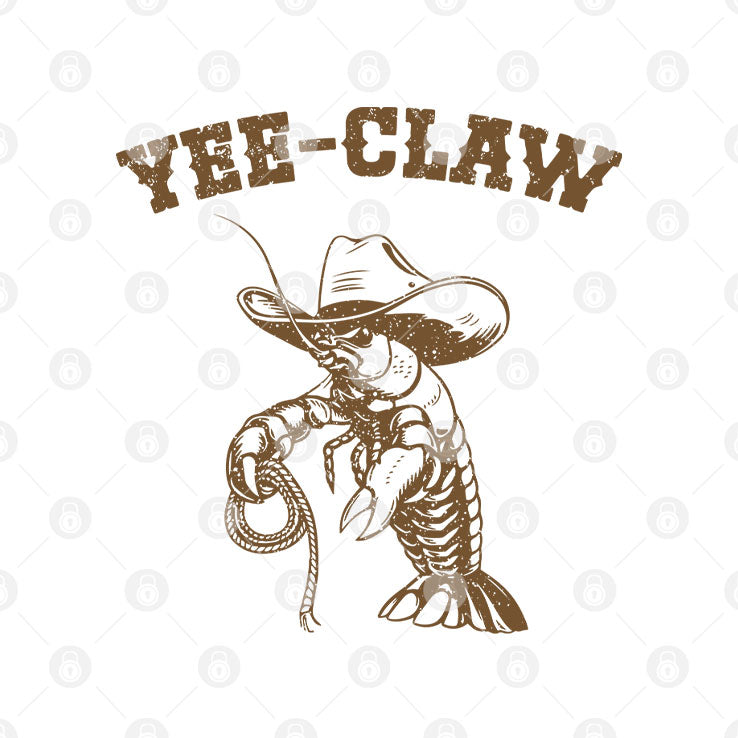 Yee Claw Crawfish T Shirt