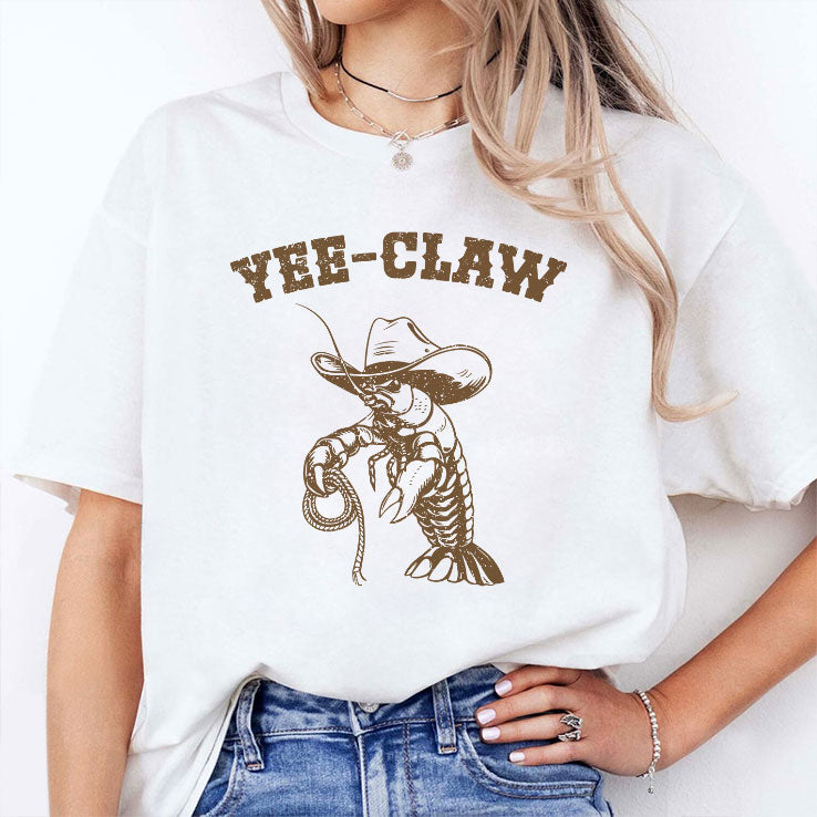 Yee Claw Crawfish T Shirt