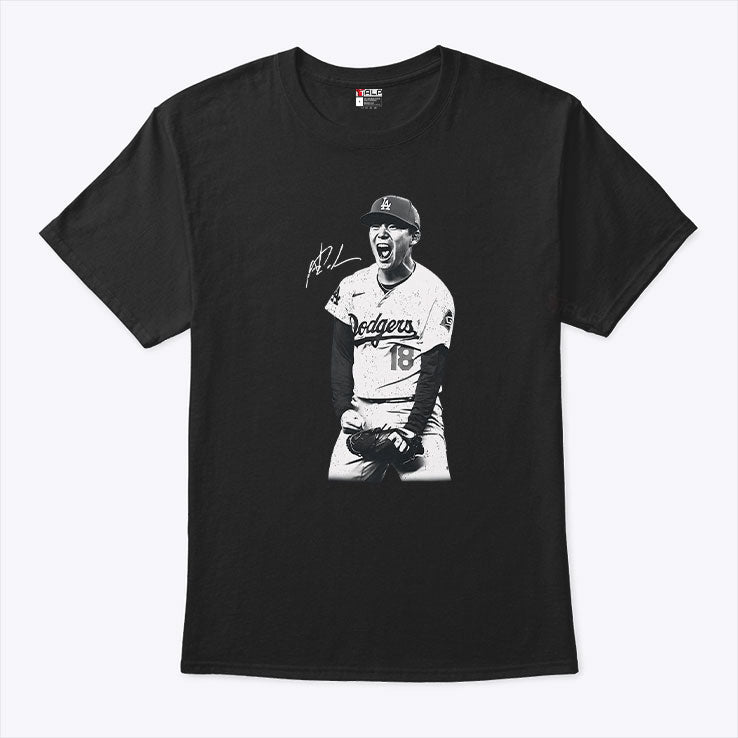 Yoshinobu Yamamoto Dodgers T Shirt