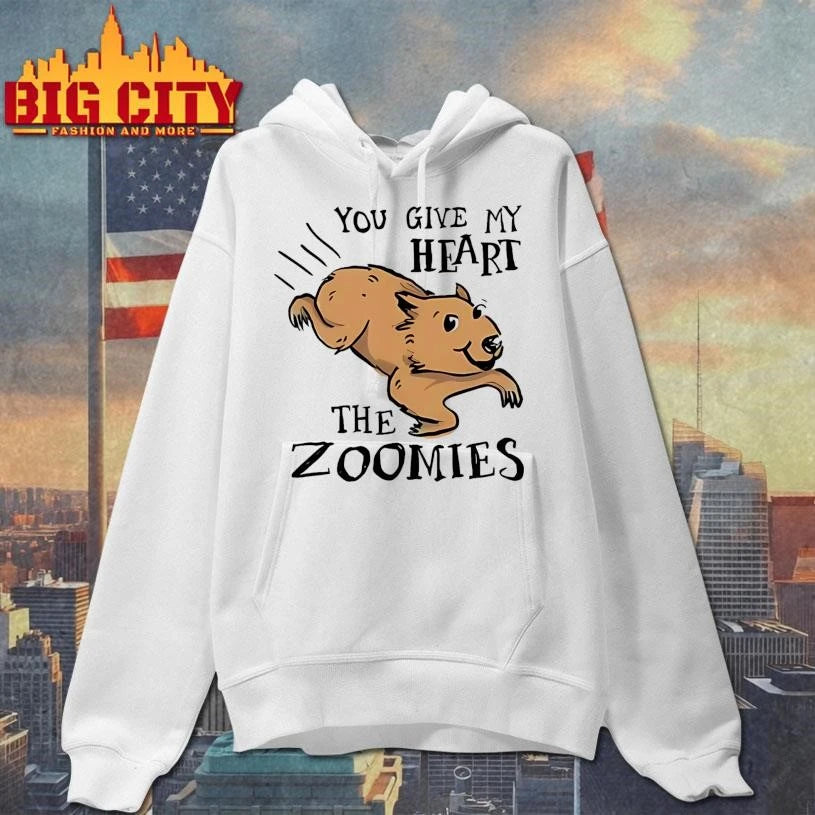 You Give My Heart The Zoomies Capybara Shirt