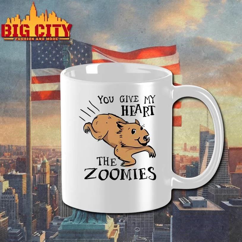 You Give My Heart The Zoomies Capybara Shirt