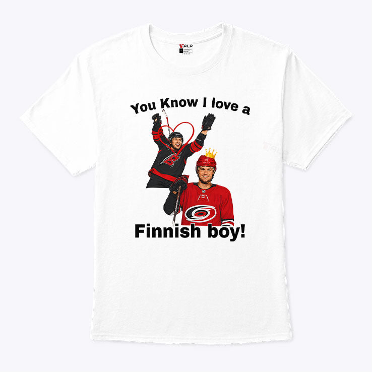You Know I Love A Finnish Boy Sebastian Aho T Shirt