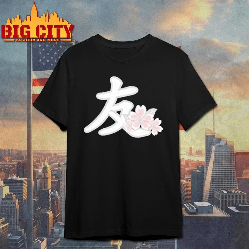 Yourfriendkyle YFK Kanji Blossoms Shirt