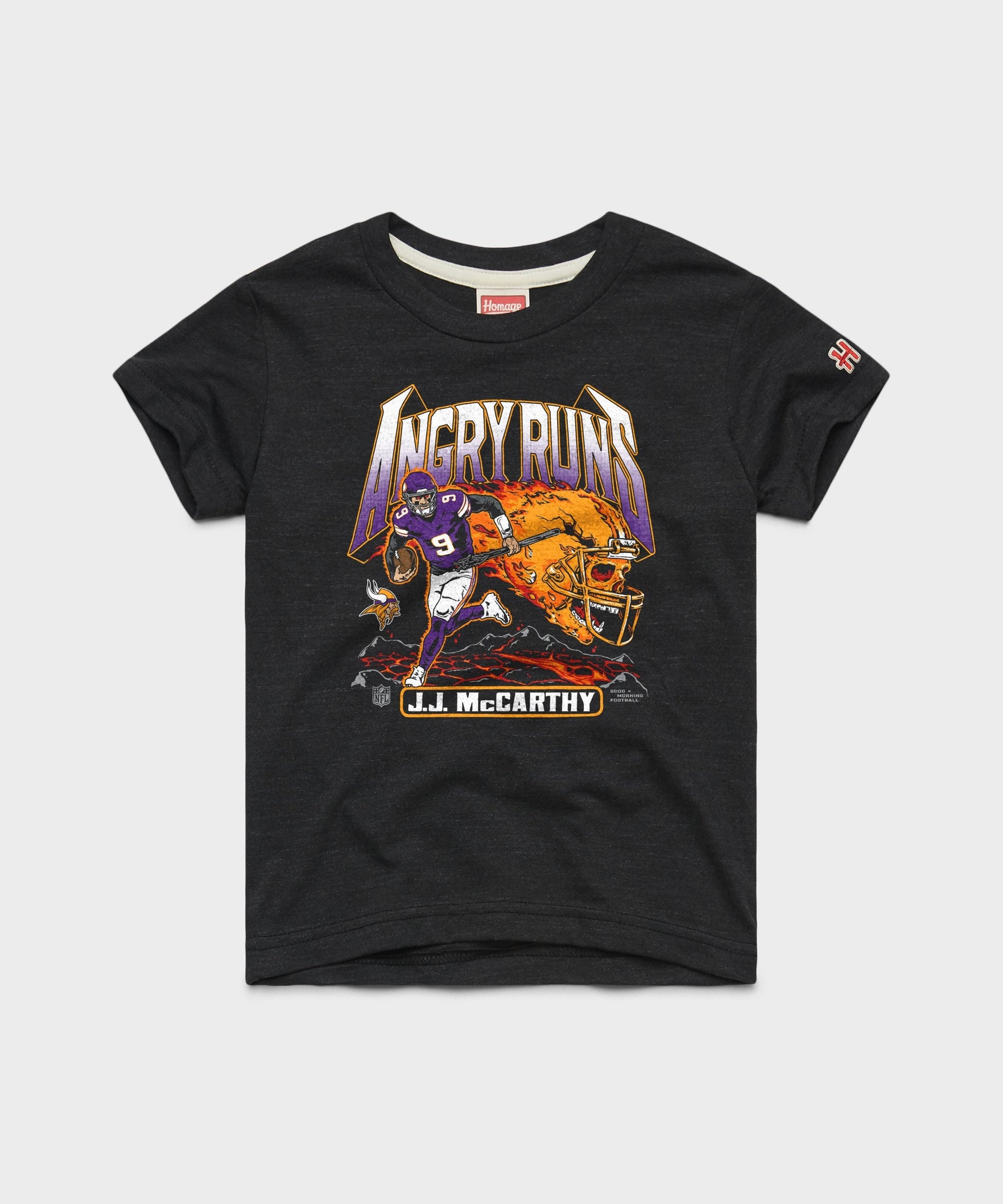 Youth Angry Runs 2025 Vikings J.J. McCarthy