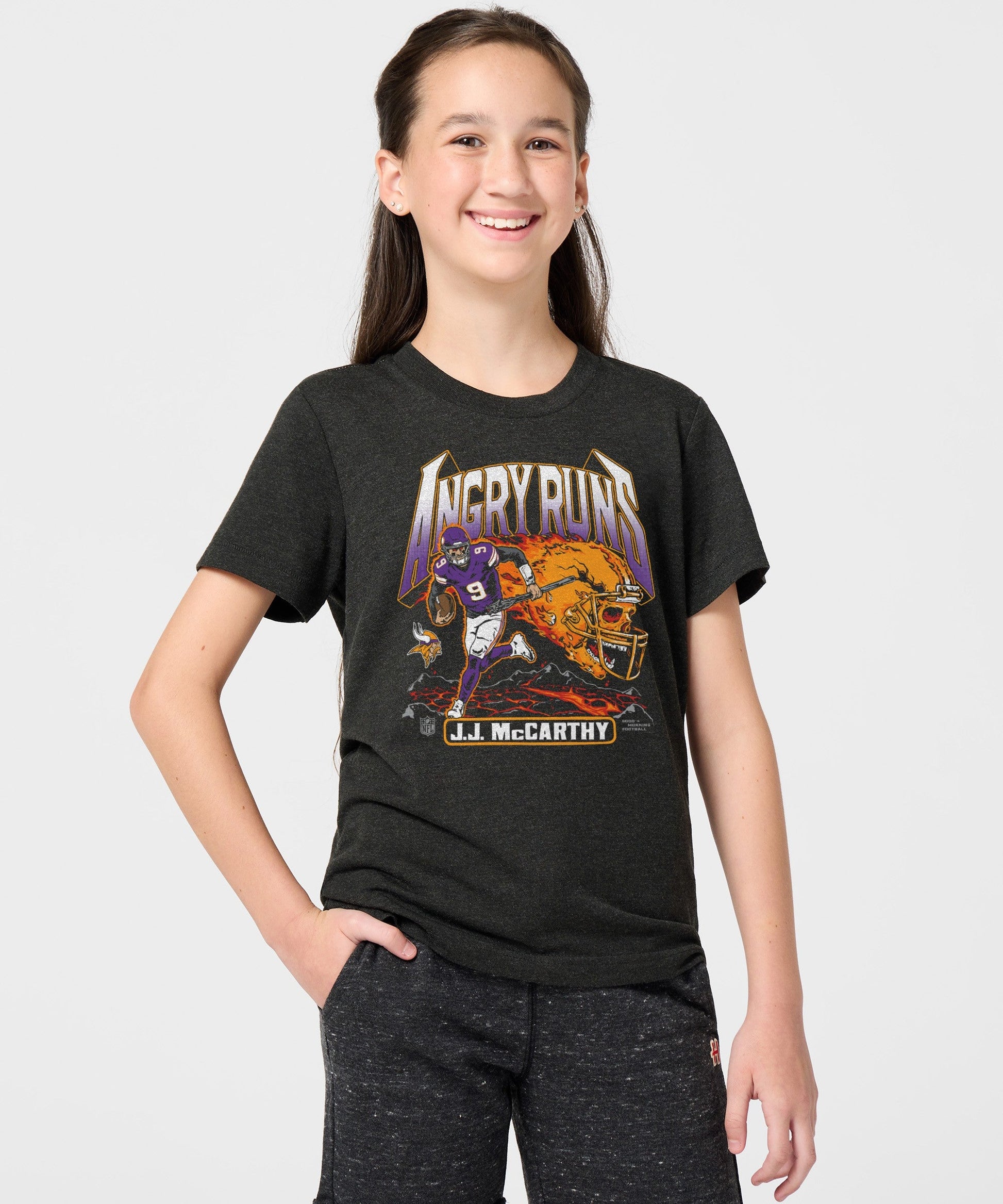 Youth Angry Runs 2025 Vikings J.J. McCarthy