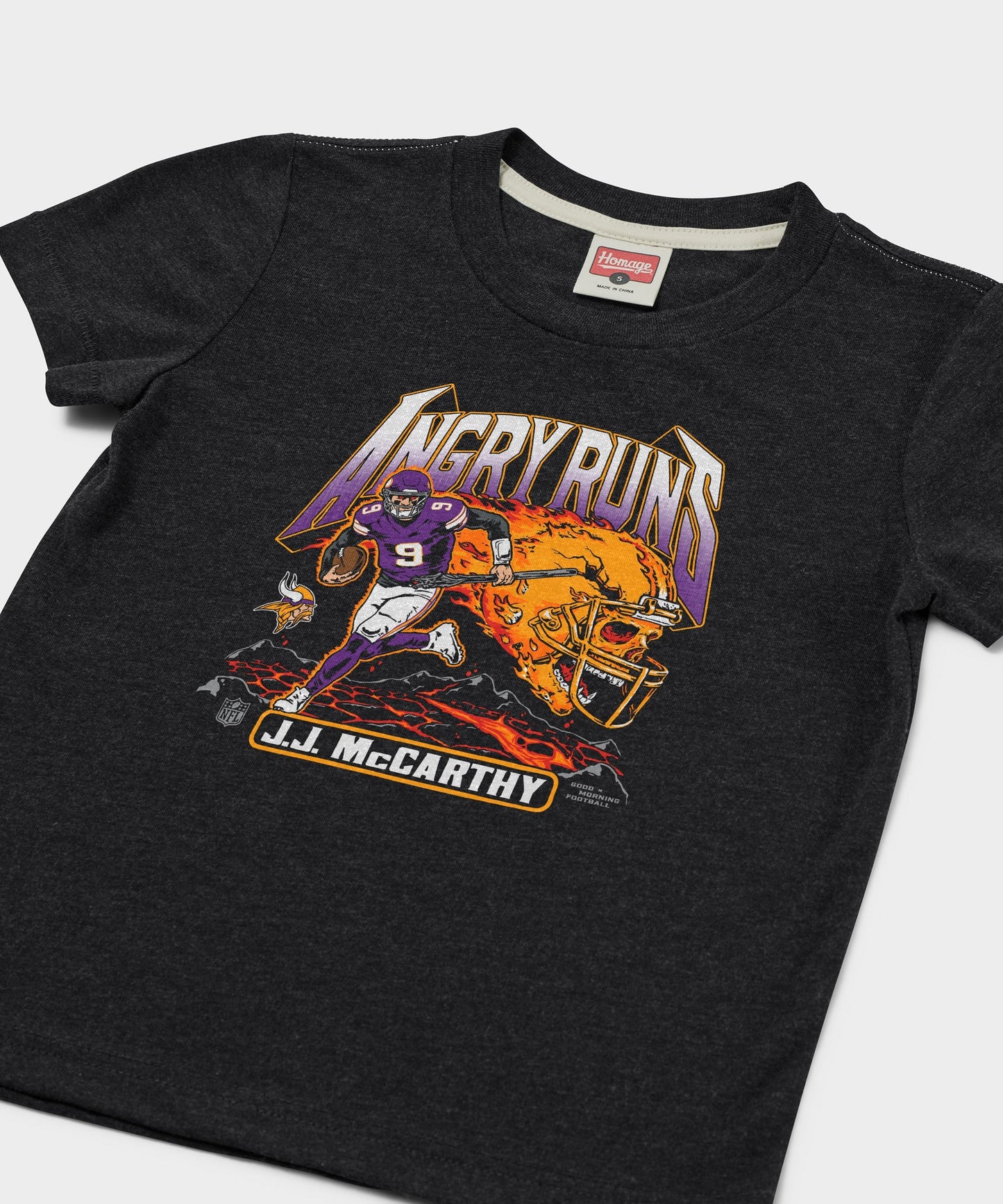 Youth Angry Runs 2025 Vikings J.J. McCarthy