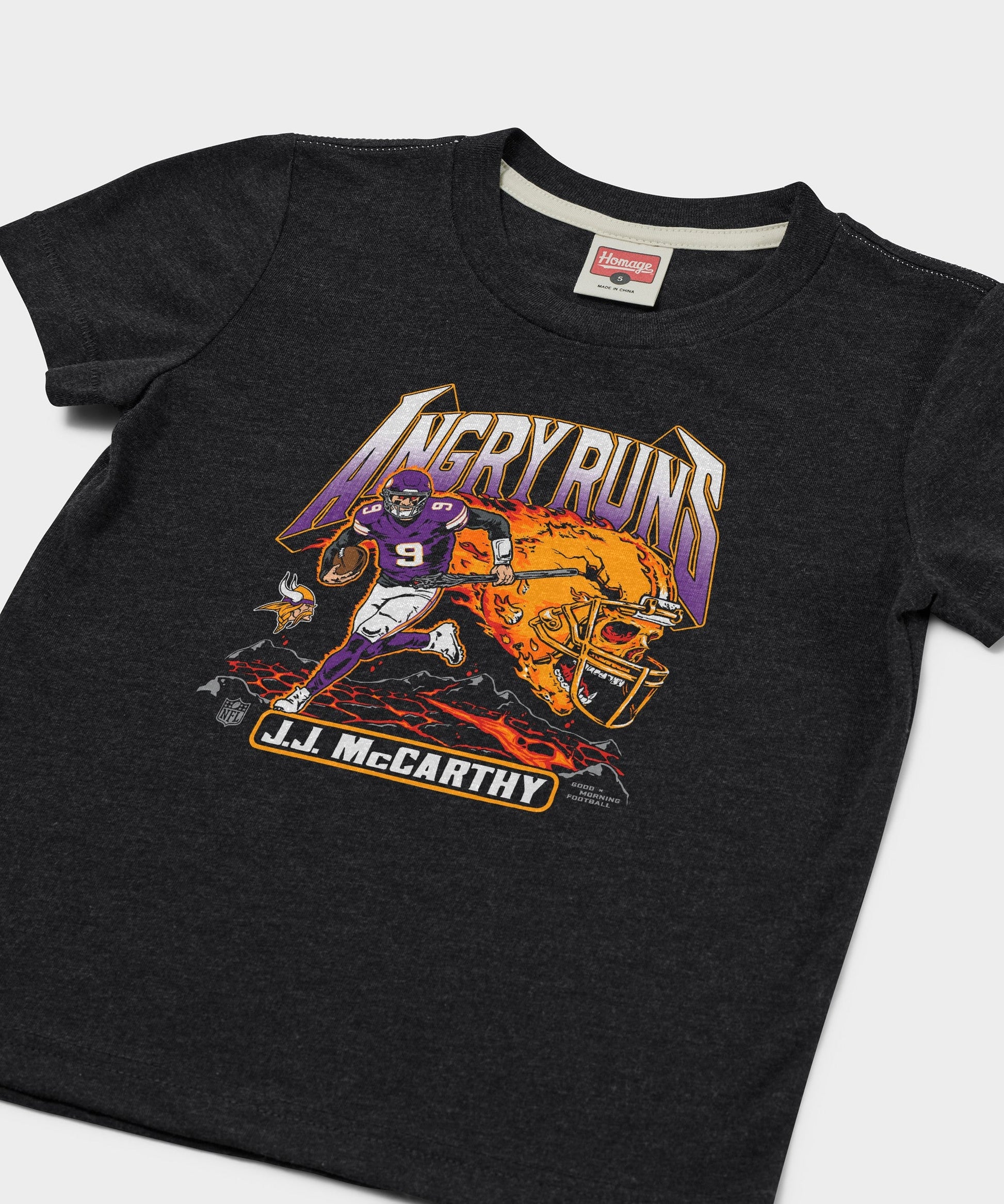 Youth Angry Runs 2025 Vikings J.J. McCarthy