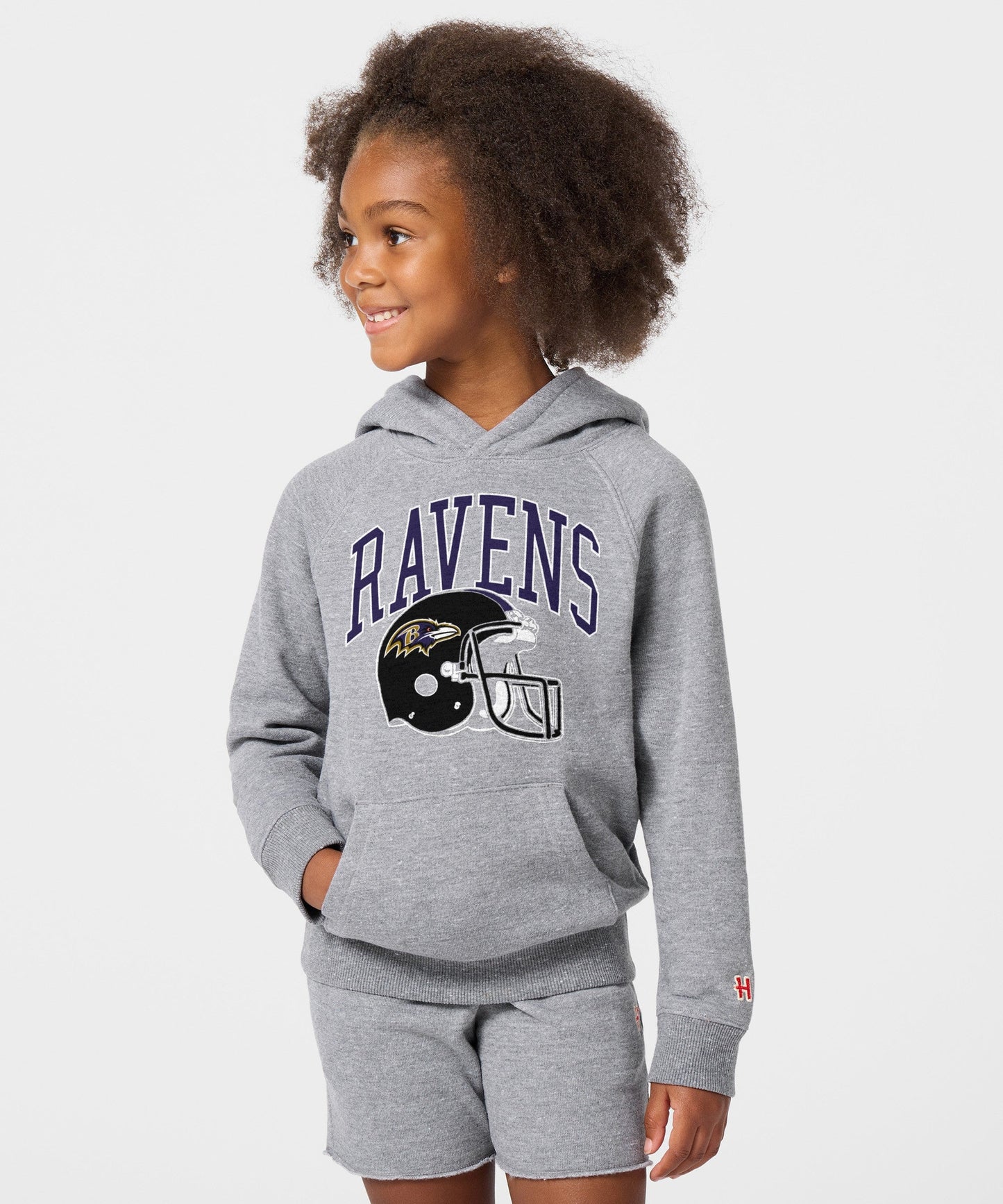 Youth Baltimore Ravens Helmet Hoodie