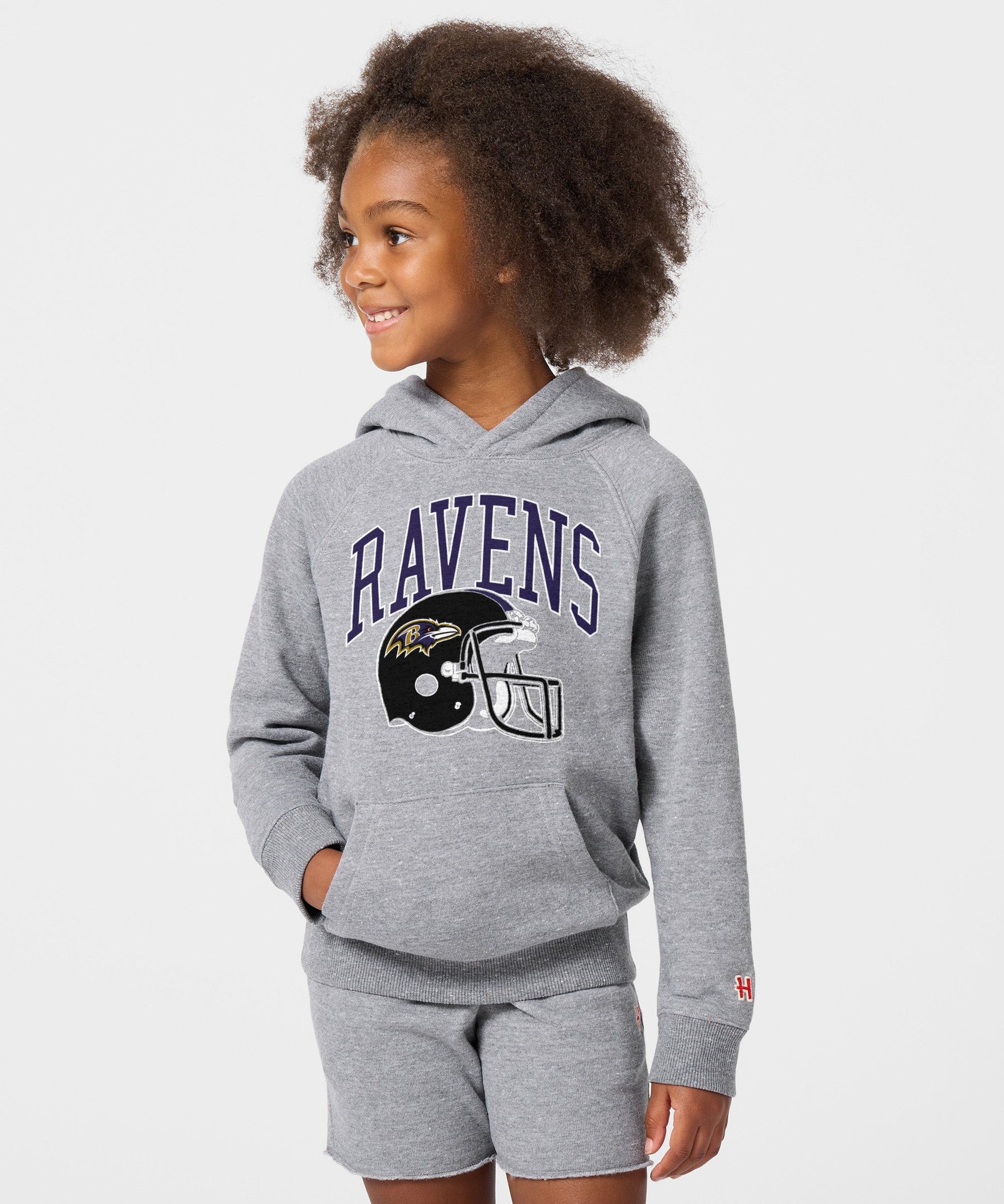 Youth Baltimore Ravens Helmet Hoodie