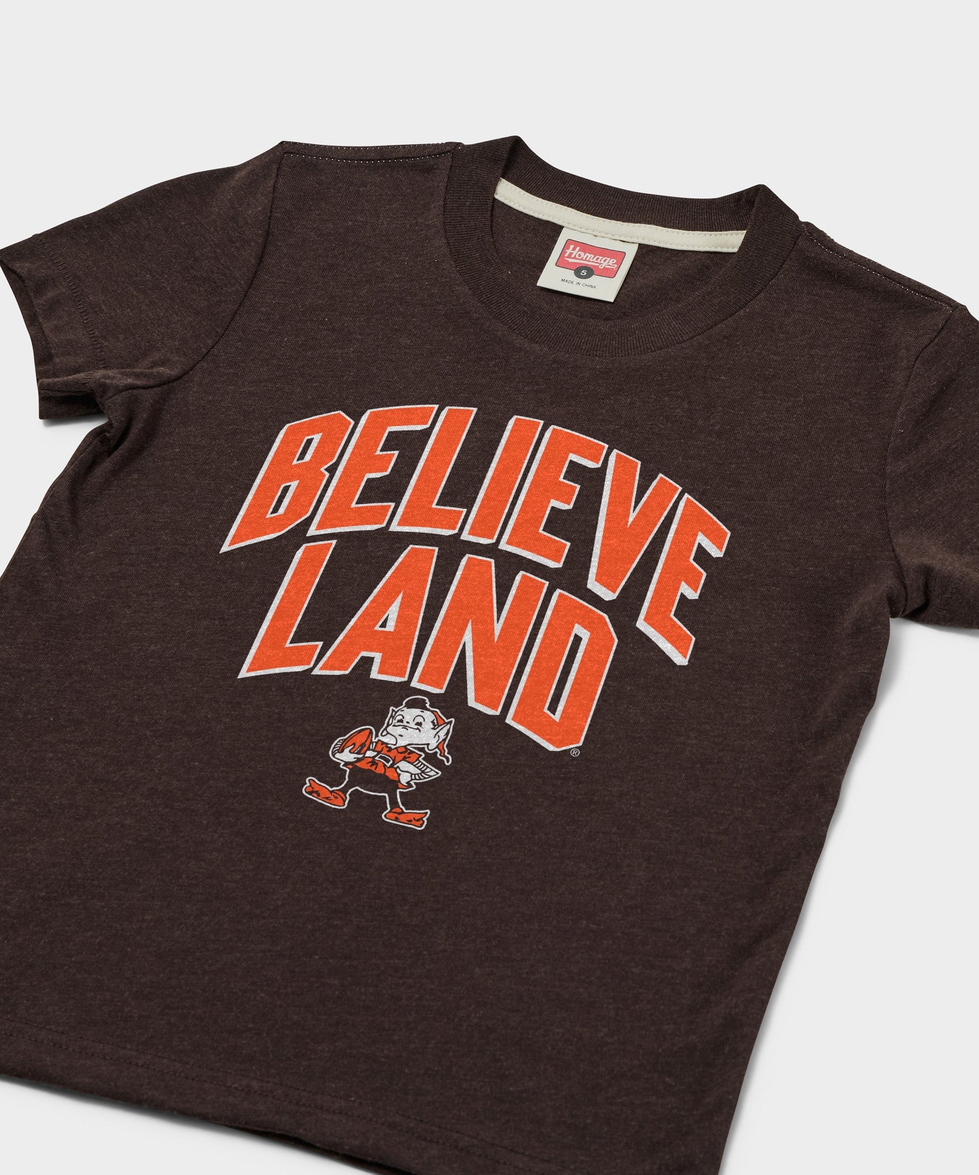 Youth Believeland Cleveland Browns Brownie