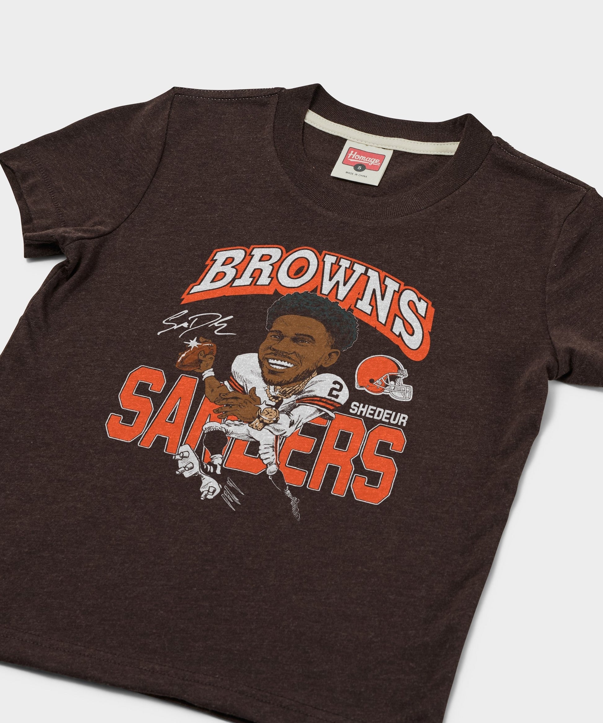 Youth Browns Shedeur Sanders Signature