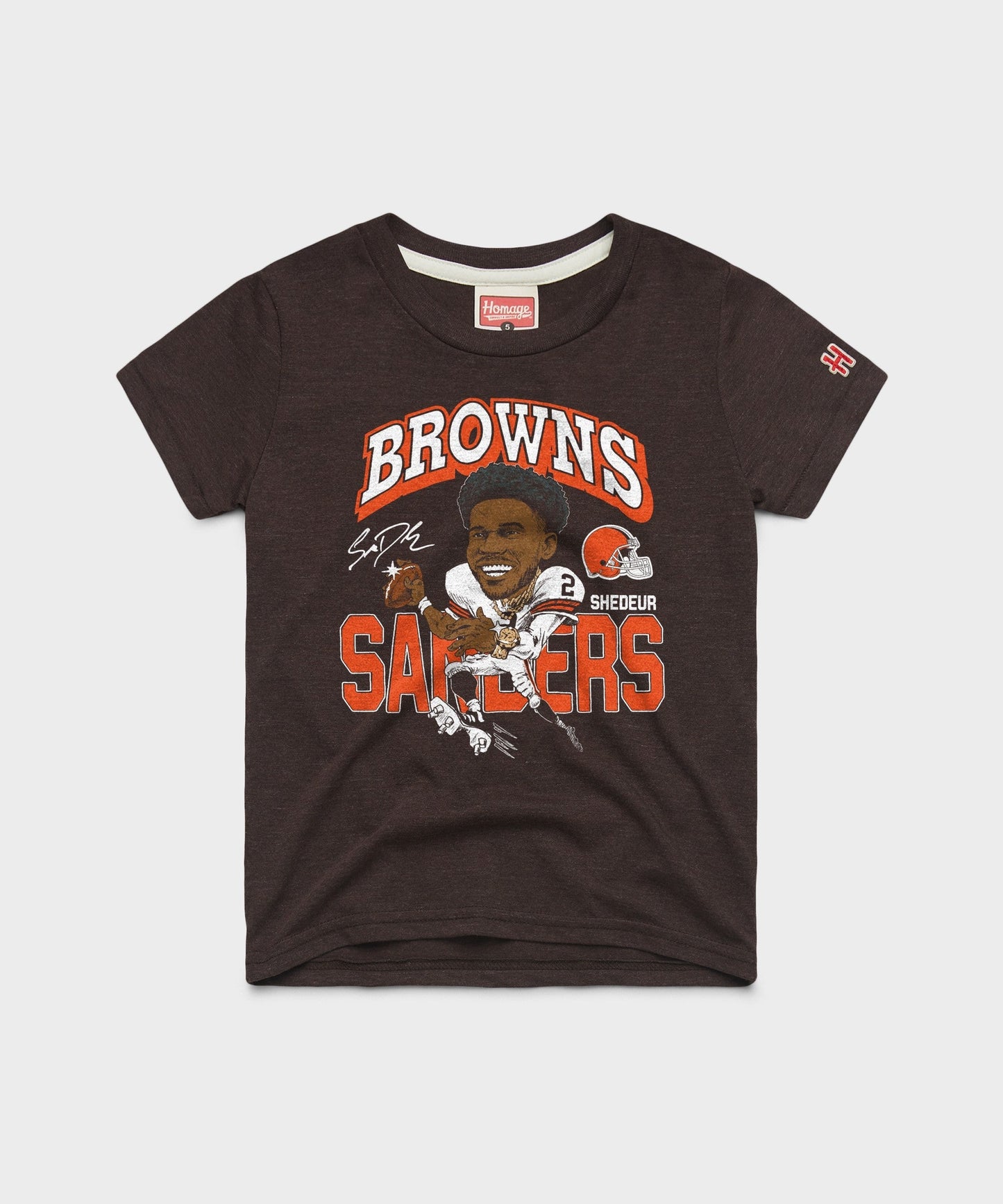 Youth Browns Shedeur Sanders Signature