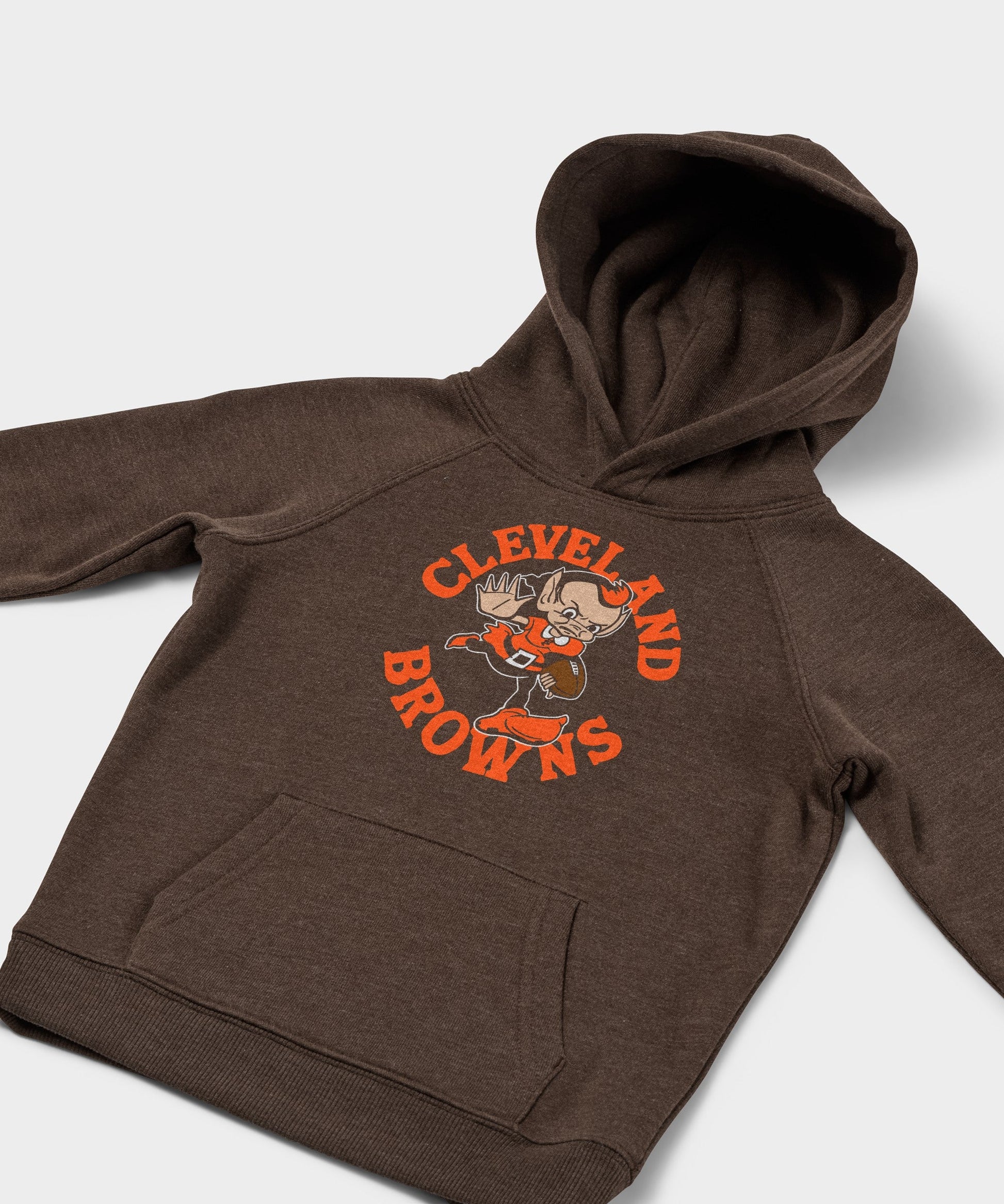 Youth Cleveland Browns Brownie Stiff Arm Hoodie