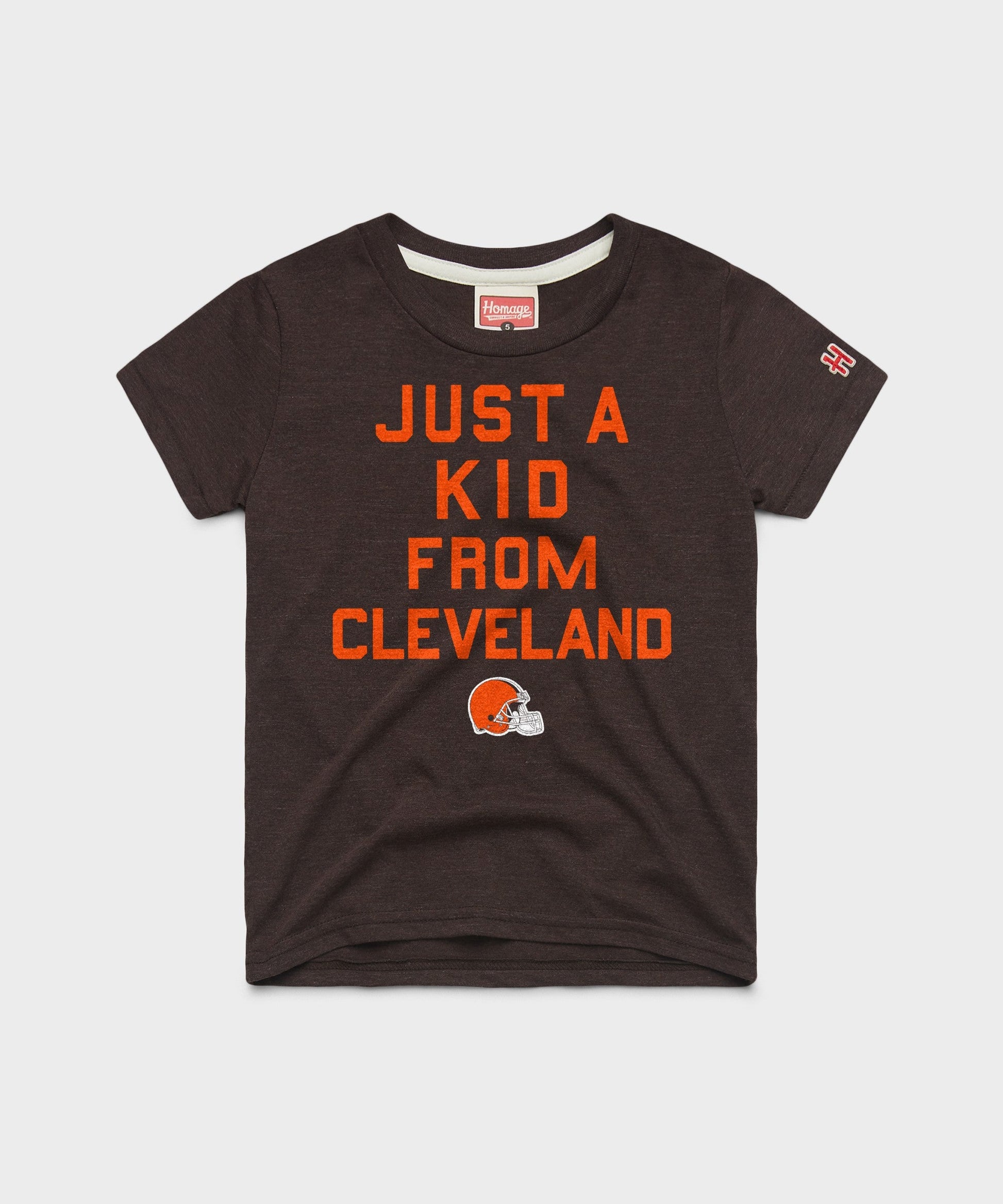 Youth Cleveland Browns Just A Kid From Cleveland