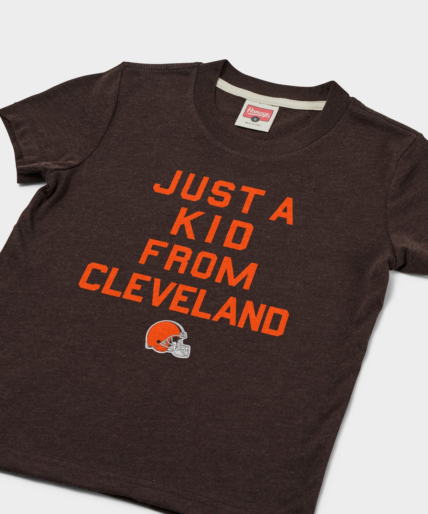 Youth Cleveland Browns Just A Kid From Cleveland