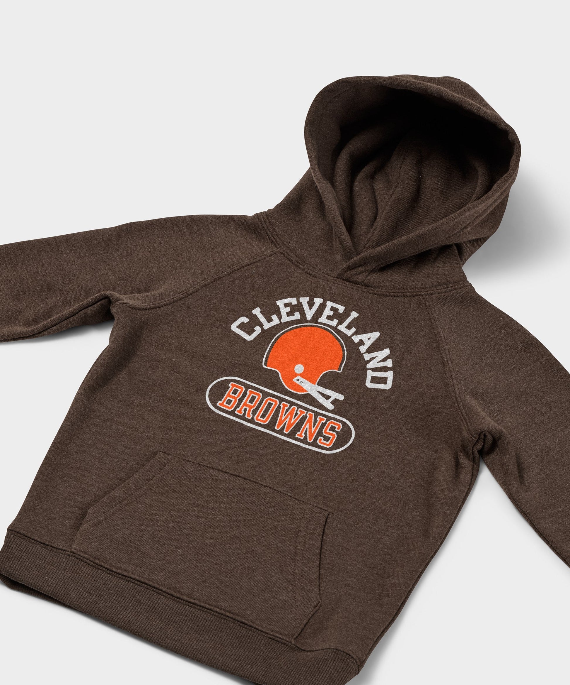 Youth Cleveland Browns Throwback Helmet Hoodie