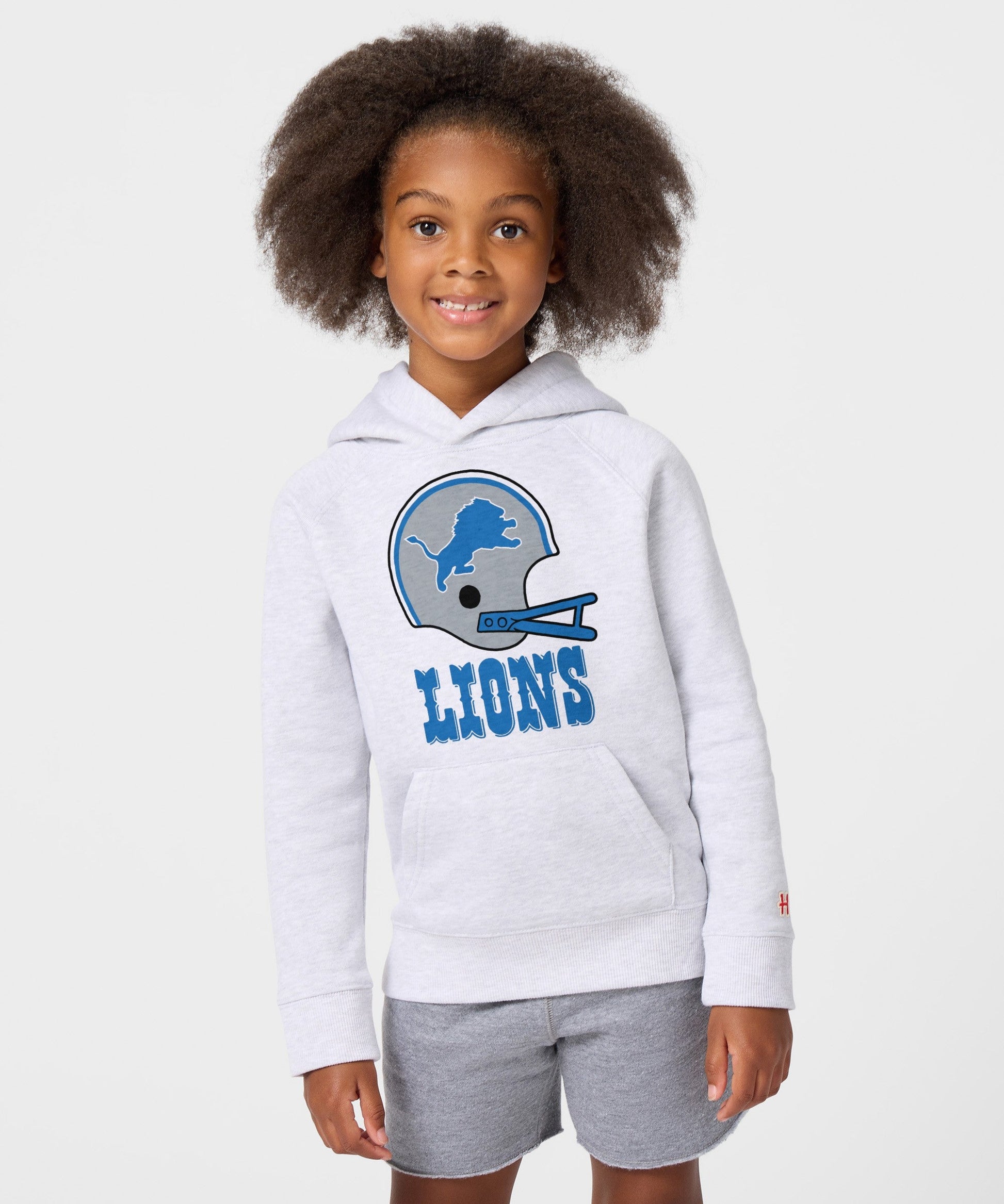 Youth Detroit Lions Big Helmet Hoodie
