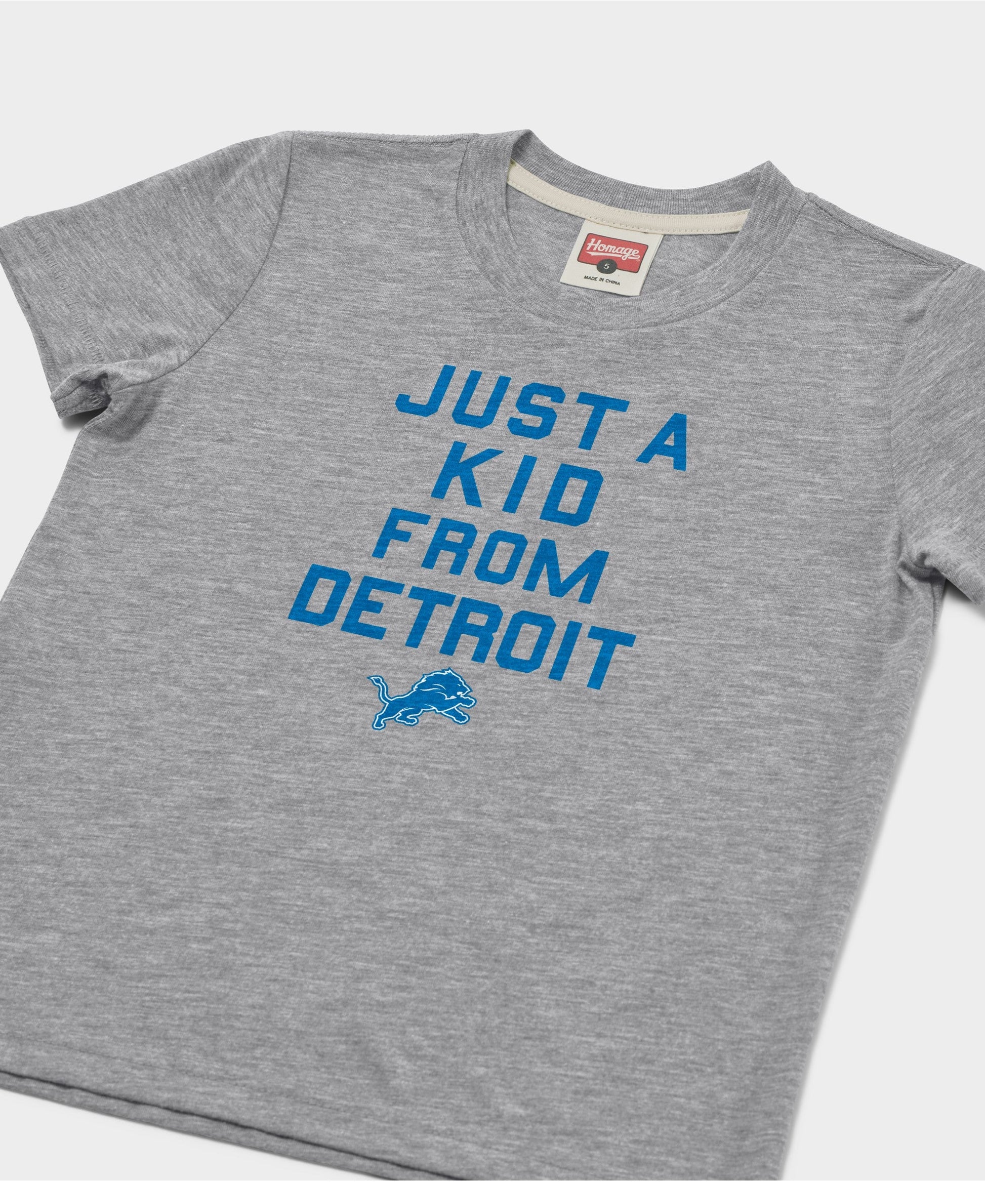 Youth Detroit Lions Just A Kid From Detroit