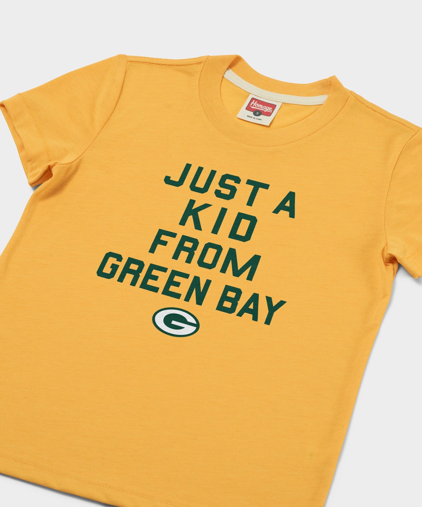 Youth Green Bay Packers Just A Kid From Green Bay