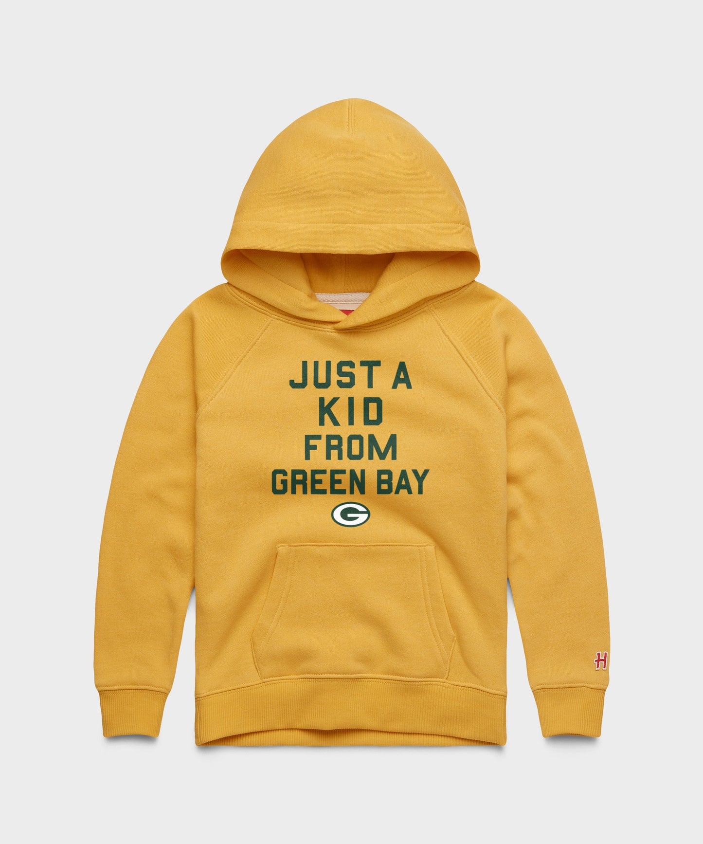 Youth Green Bay Packers Just A Kid From Green Bay Hoodie