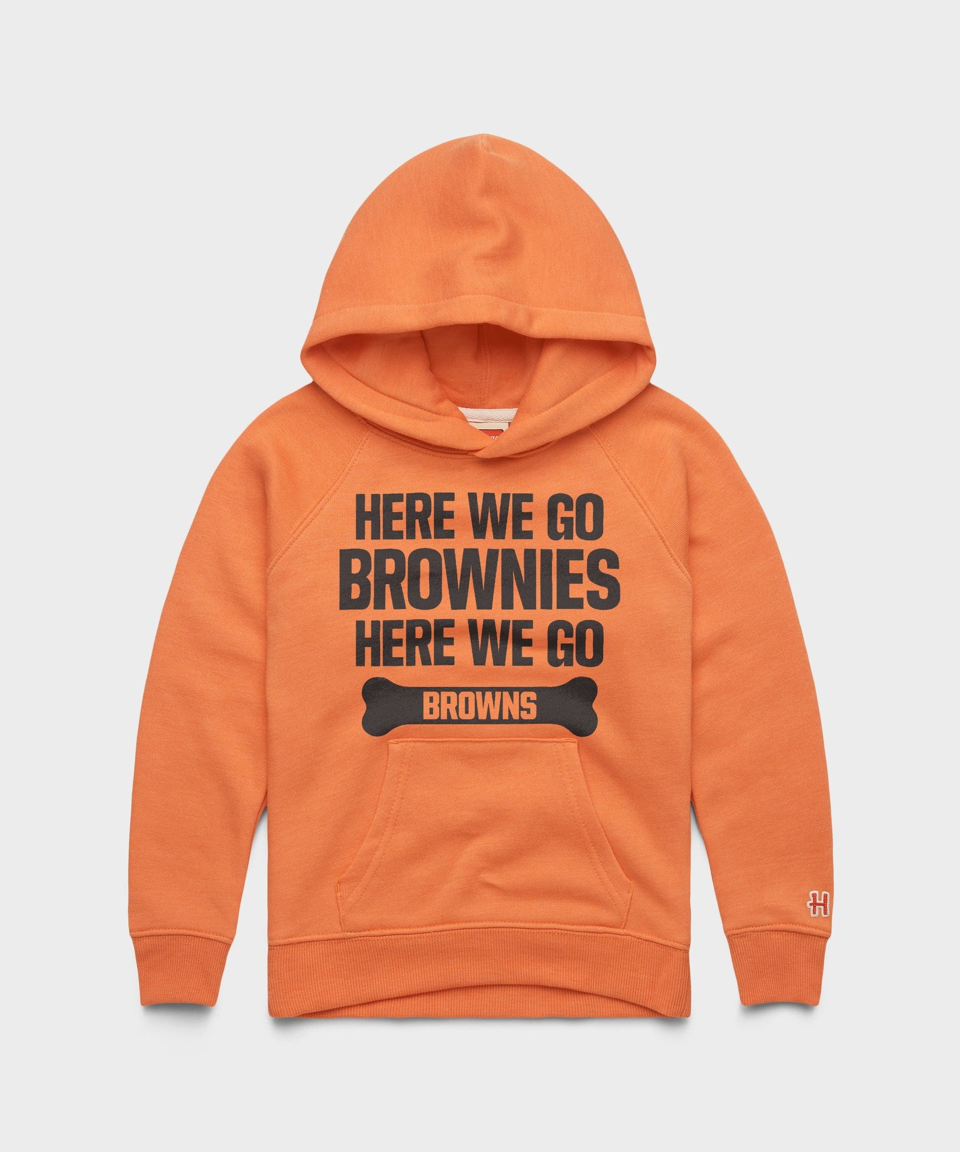 Youth Here We Go Brownies Here We Go Hoodie