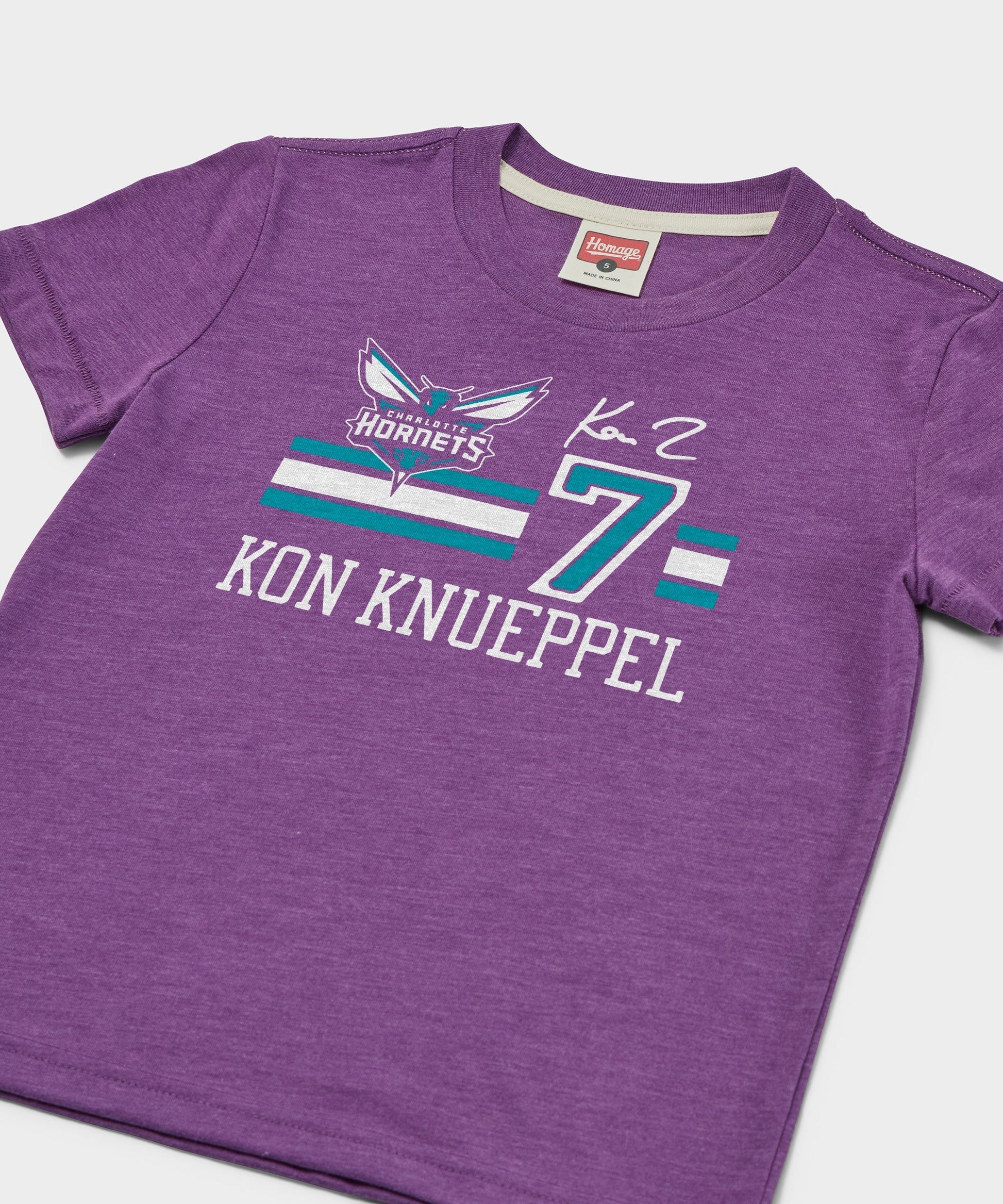 Youth Hornets Kon Knueppel Signature Jersey