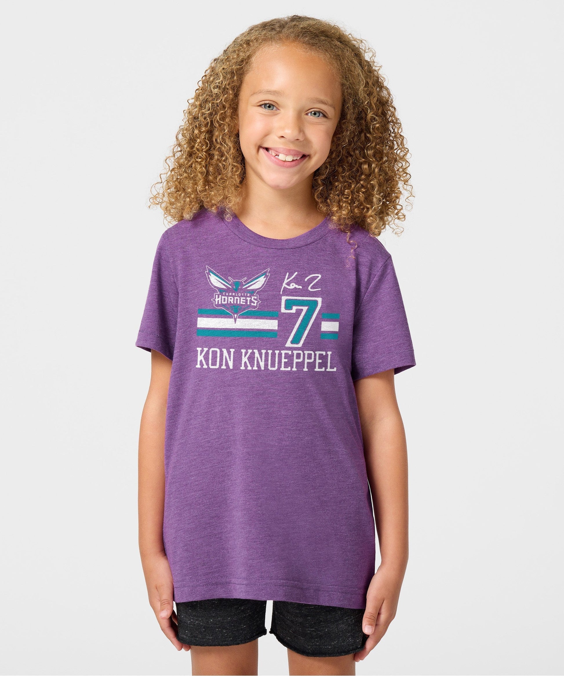 Youth Hornets Kon Knueppel Signature Jersey
