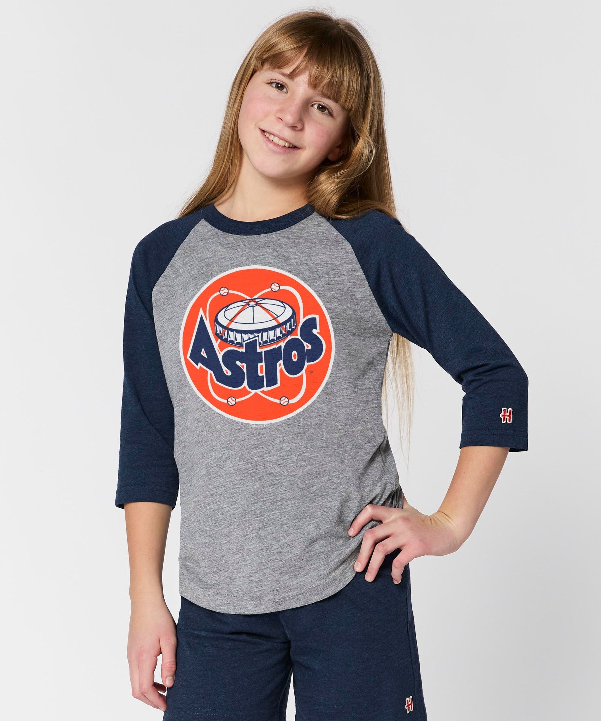 Youth Houston Astros '77 Raglan