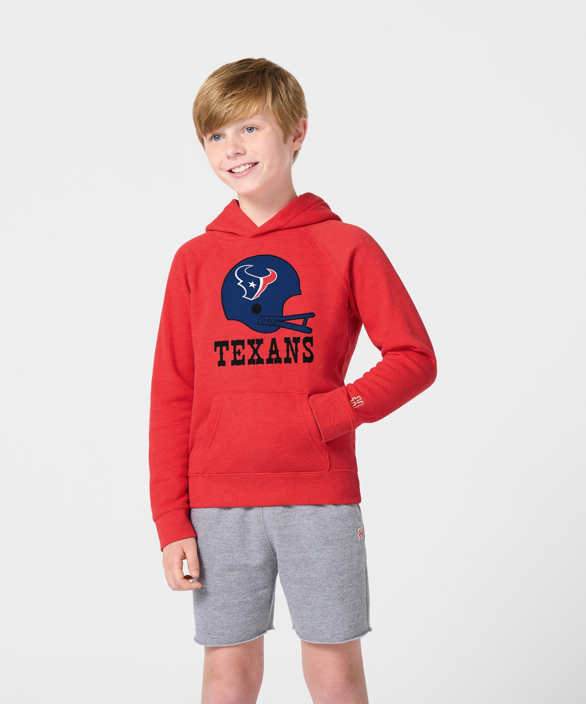 Youth Houston Texans Big Helmet Hoodie