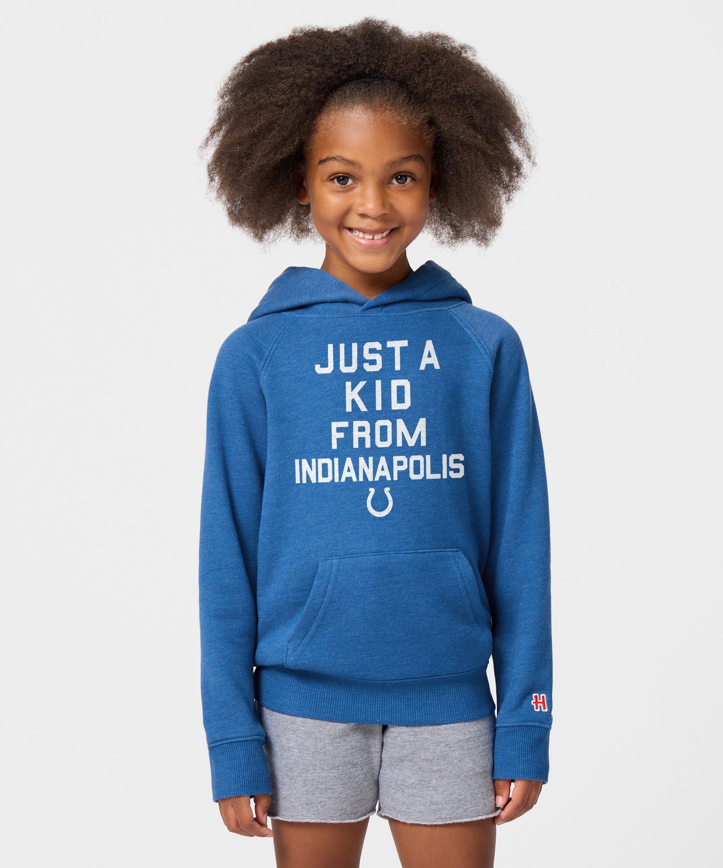 Youth Indianapolis Colts Just A Kid From Indianapolis Hoodie