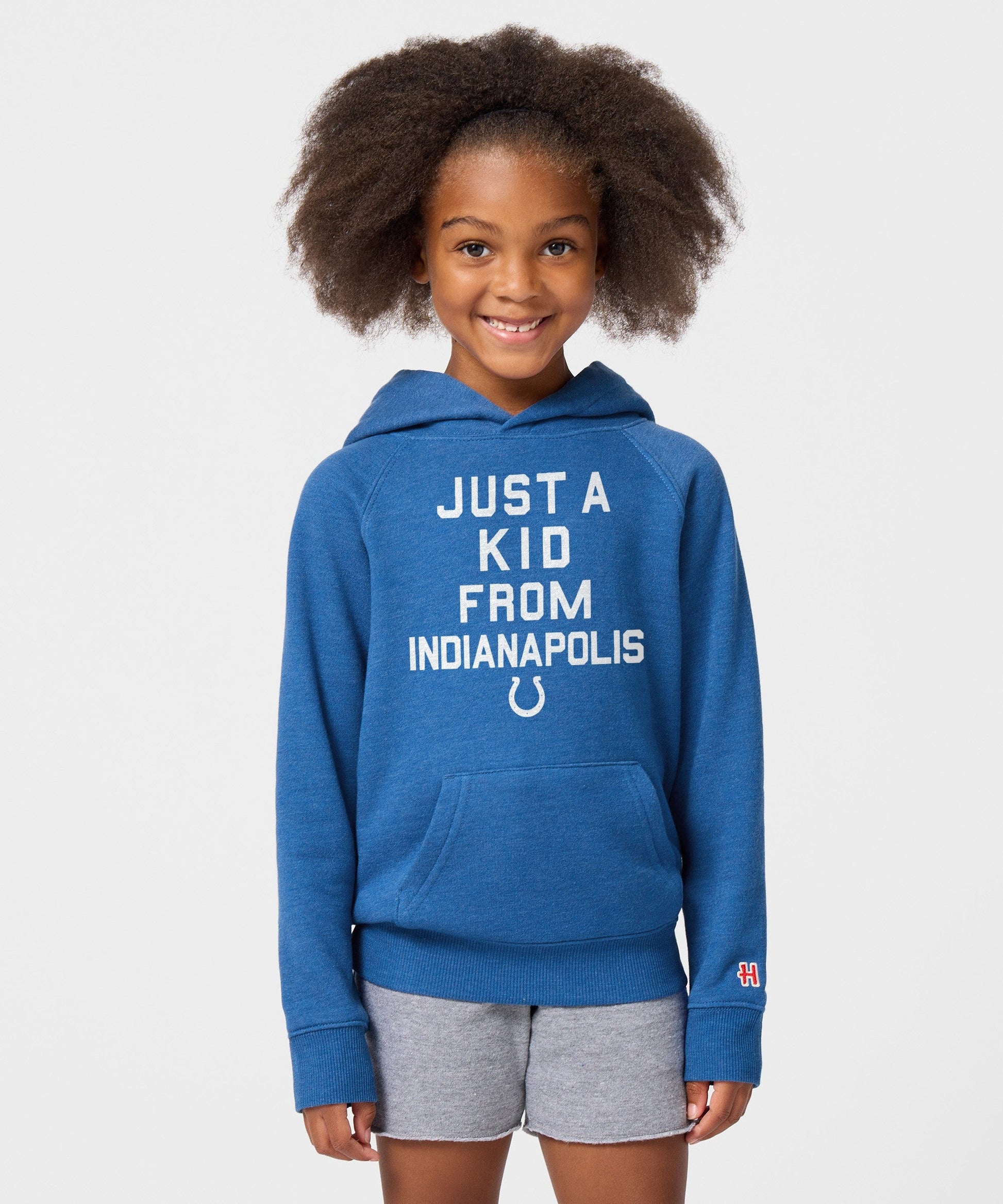 Youth Indianapolis Colts Just A Kid From Indianapolis Hoodie