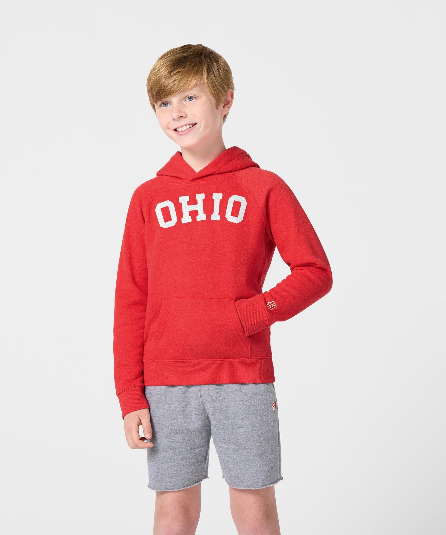 Youth Jesse Owens Block Ohio Hoodie