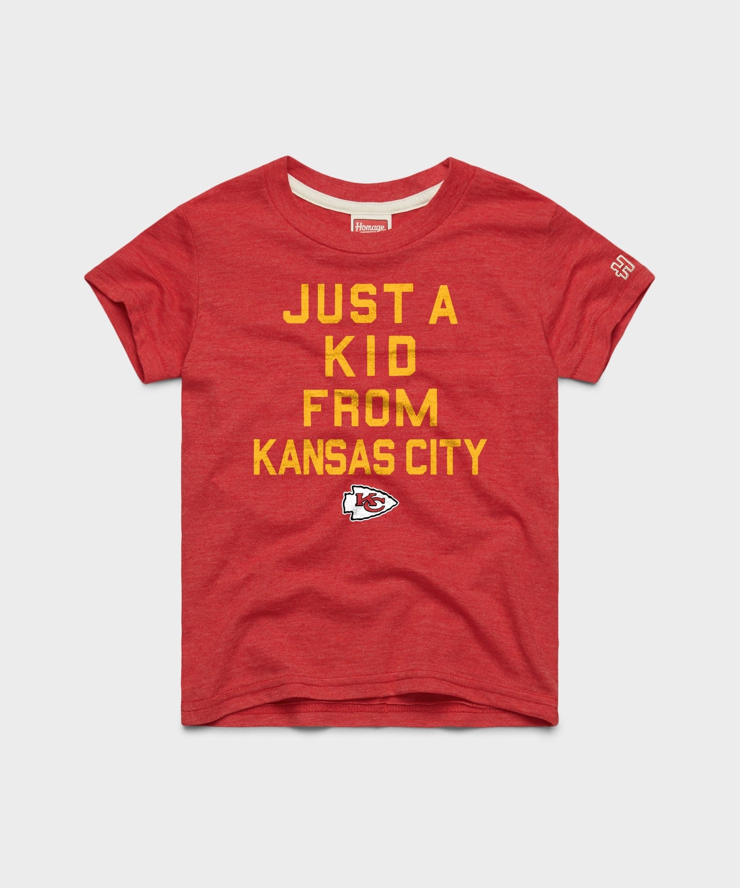 Youth Kansas City Chiefs Just A Kid From Kansas City