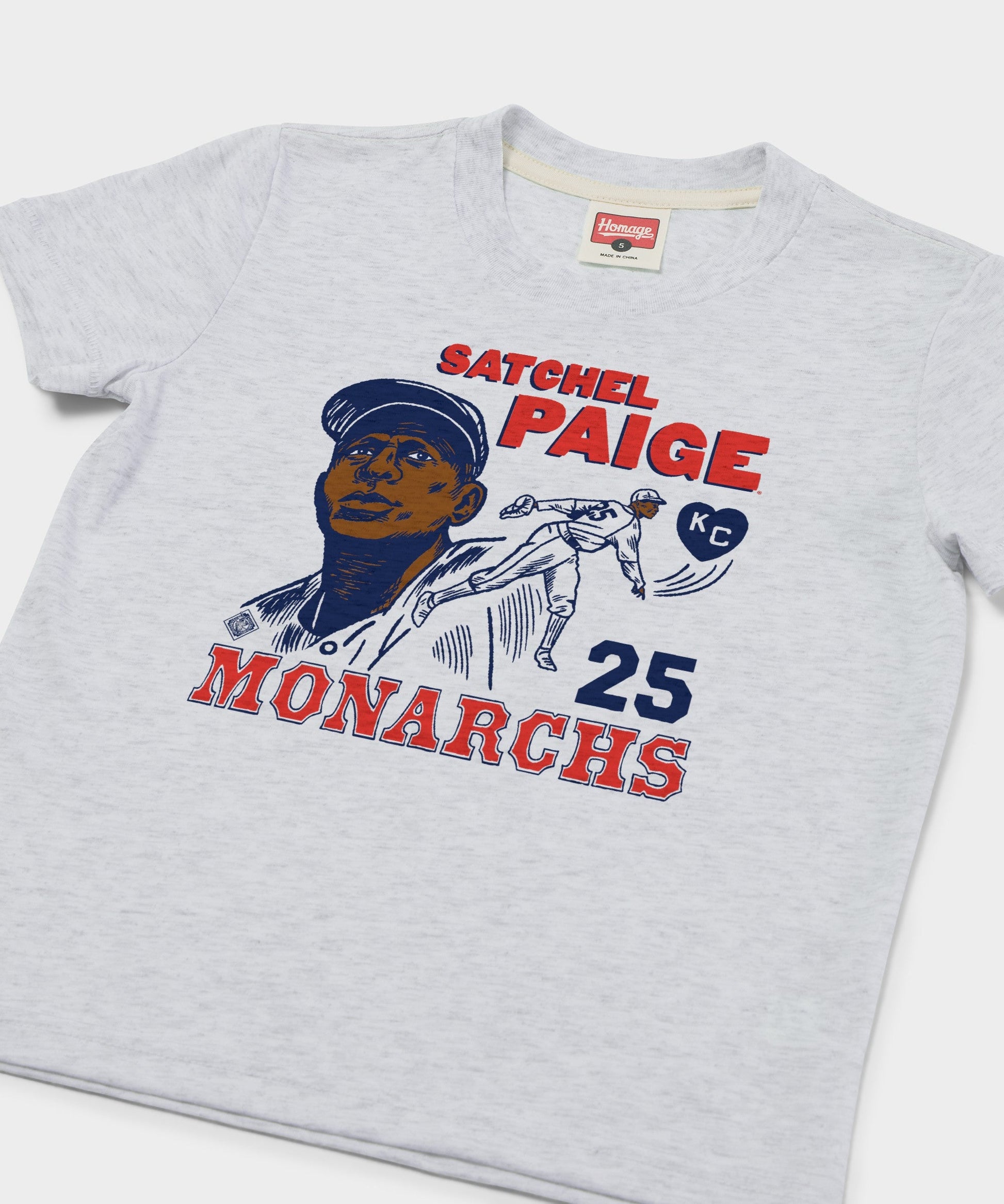 Youth KC Monarchs Satchel Paige