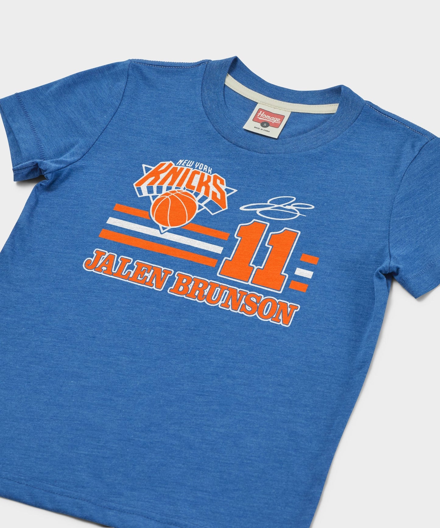 Youth Knicks Jalen Brunson Signature Jersey