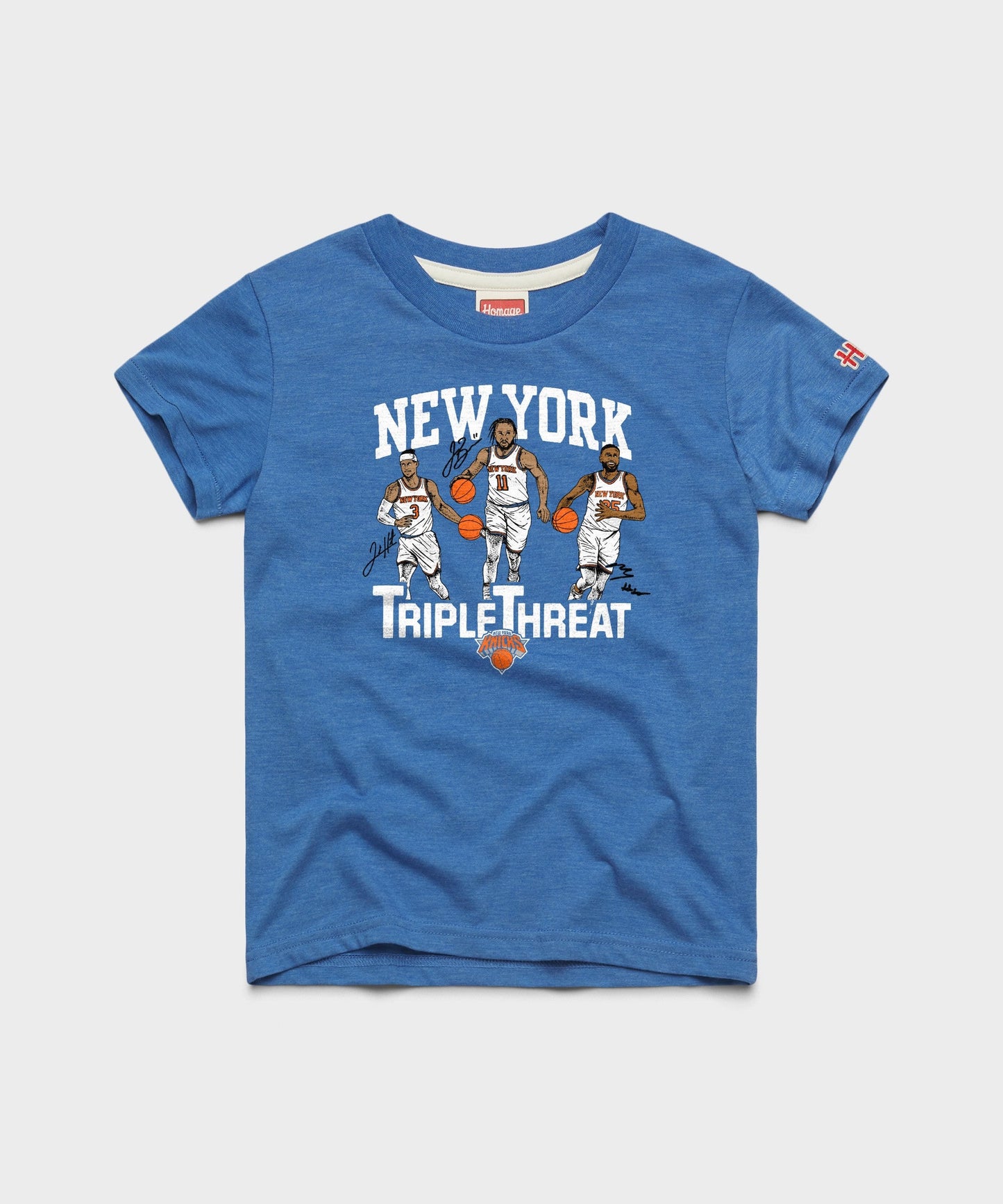 Youth Knicks Triple Threat Hart Brunson Bridges