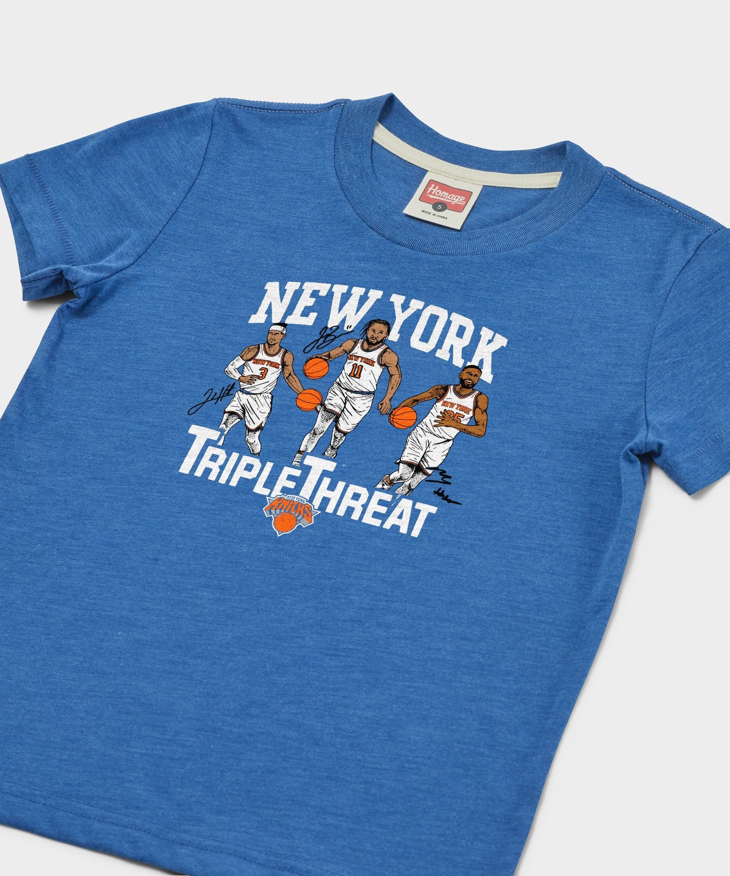 Youth Knicks Triple Threat Hart Brunson Bridges