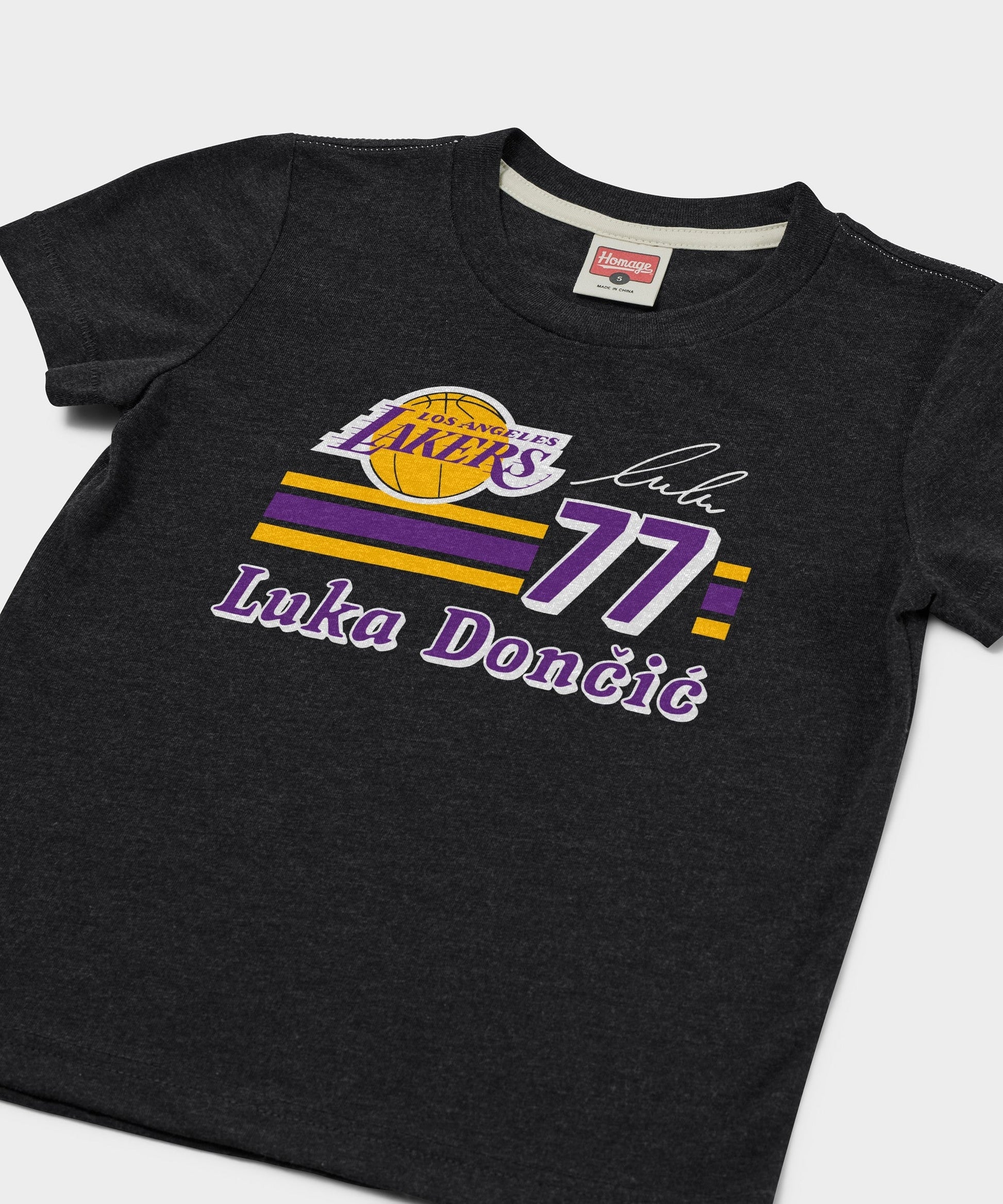 Youth Lakers Luka Doncic Signature Jersey