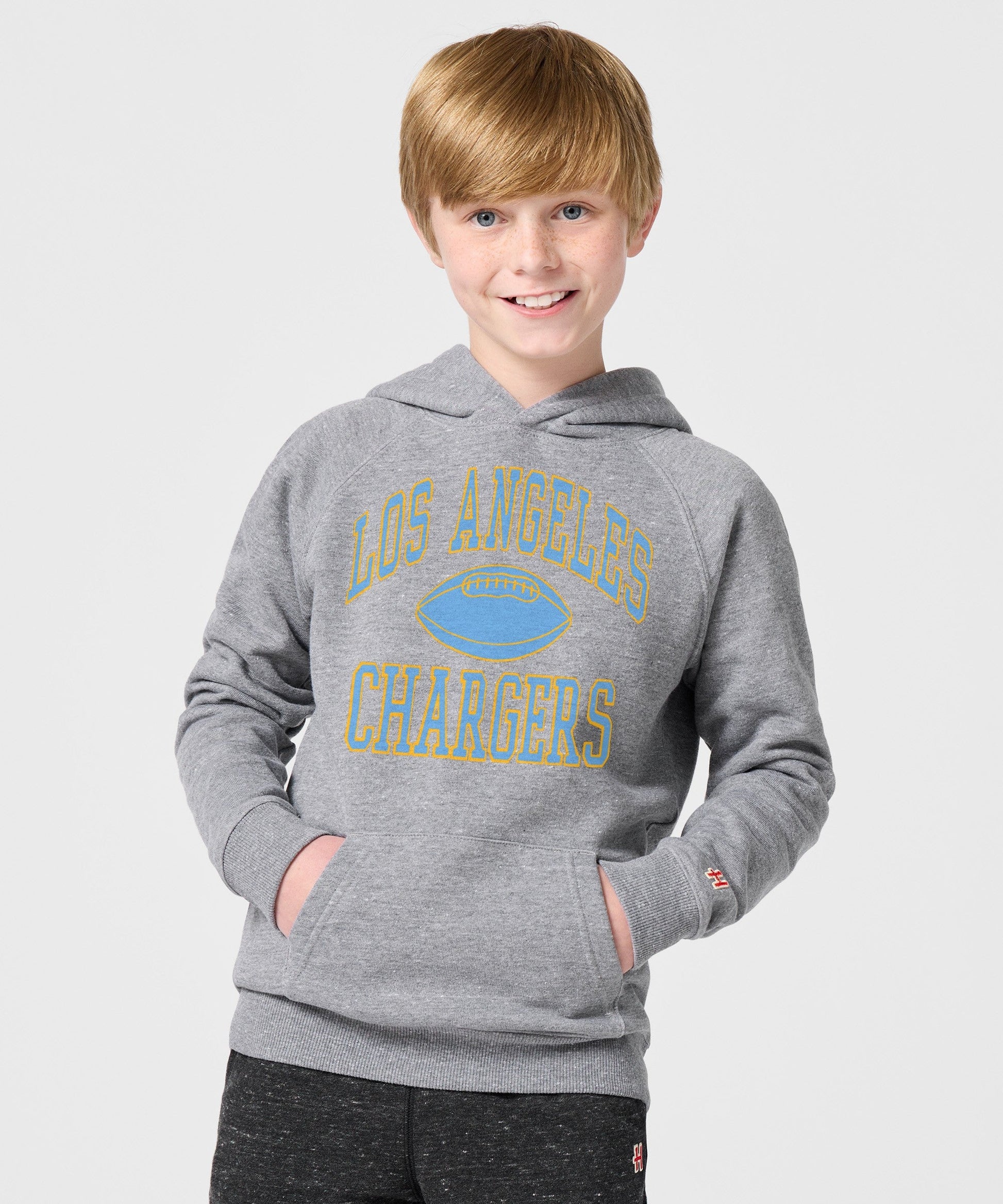 Youth Los Angeles Chargers Gridiron Hoodie