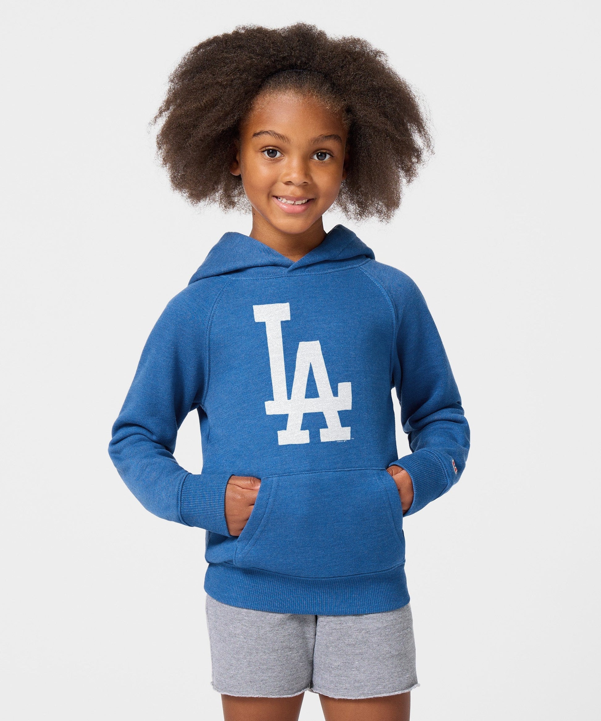 Youth Los Angeles Dodgers Cap Logo '12 Hoodie