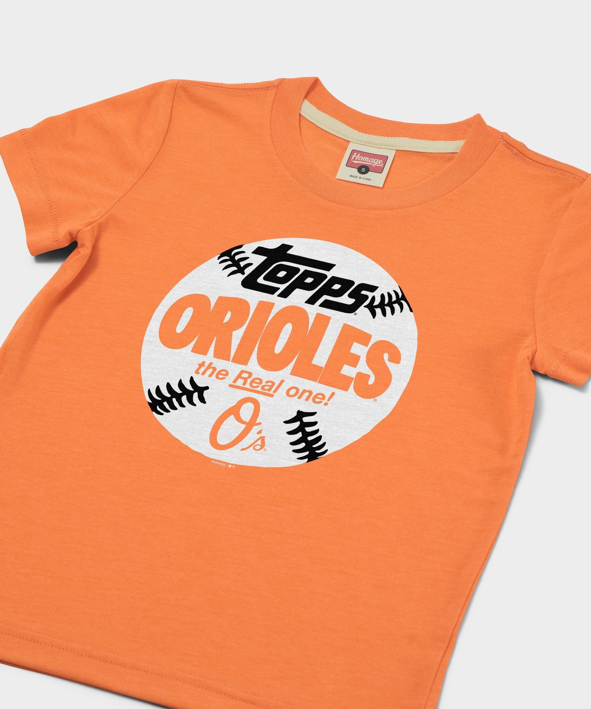Youth MLB x Topps Baseball The Real One Baltimore Orioles