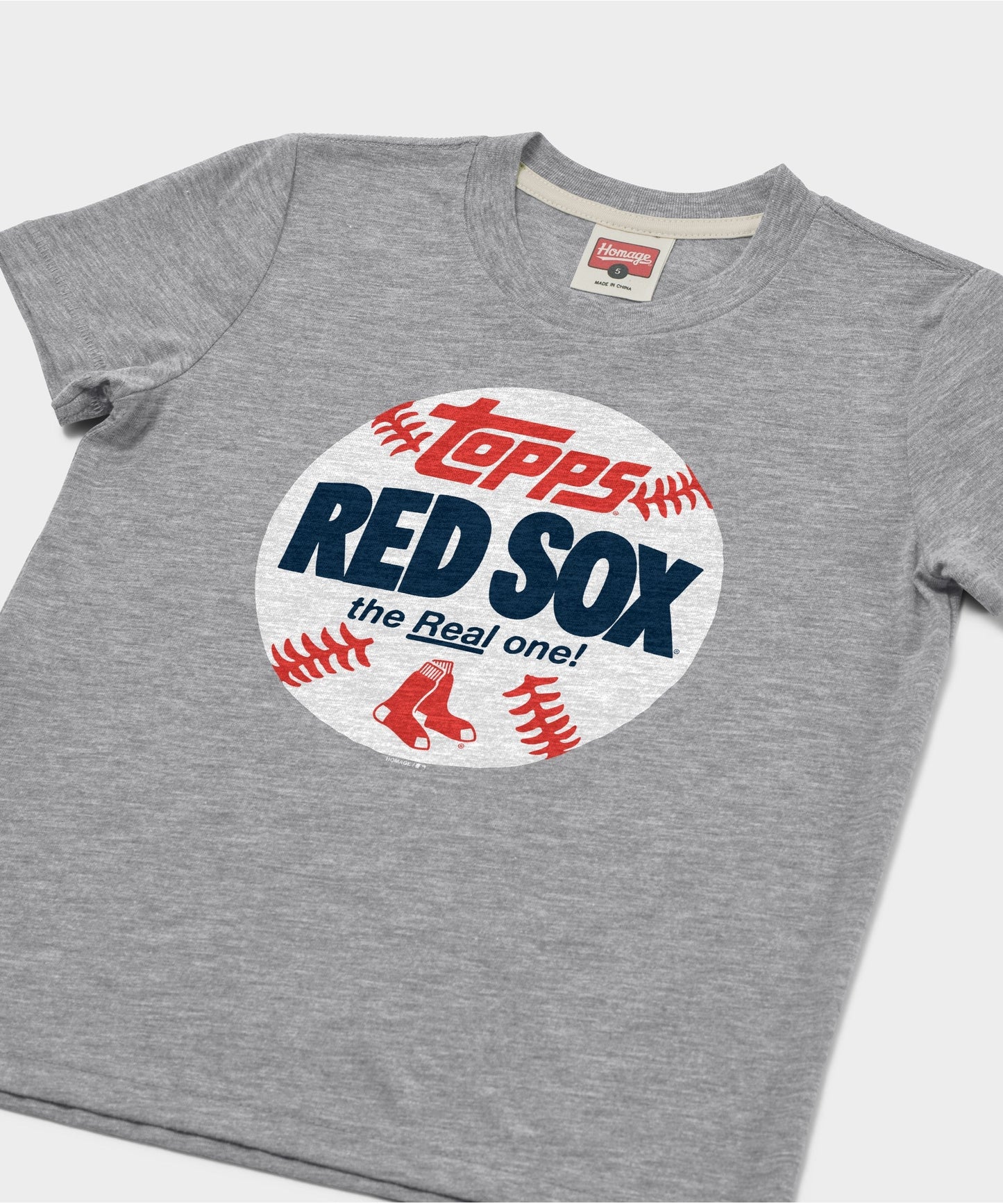 Youth MLB x Topps Baseball The Real One Boston Red Sox