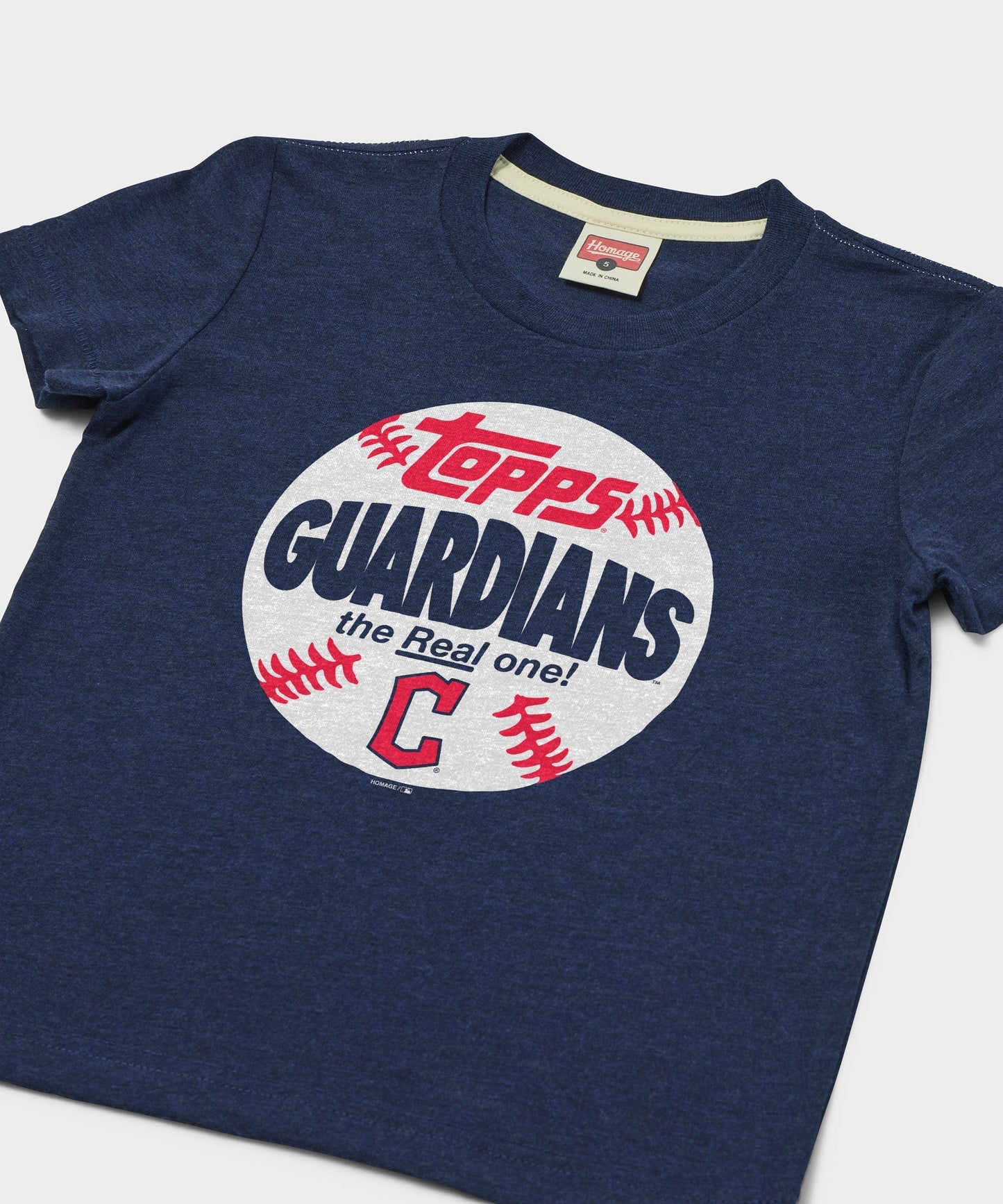 Youth MLB x Topps Baseball The Real One Cleveland Guardians