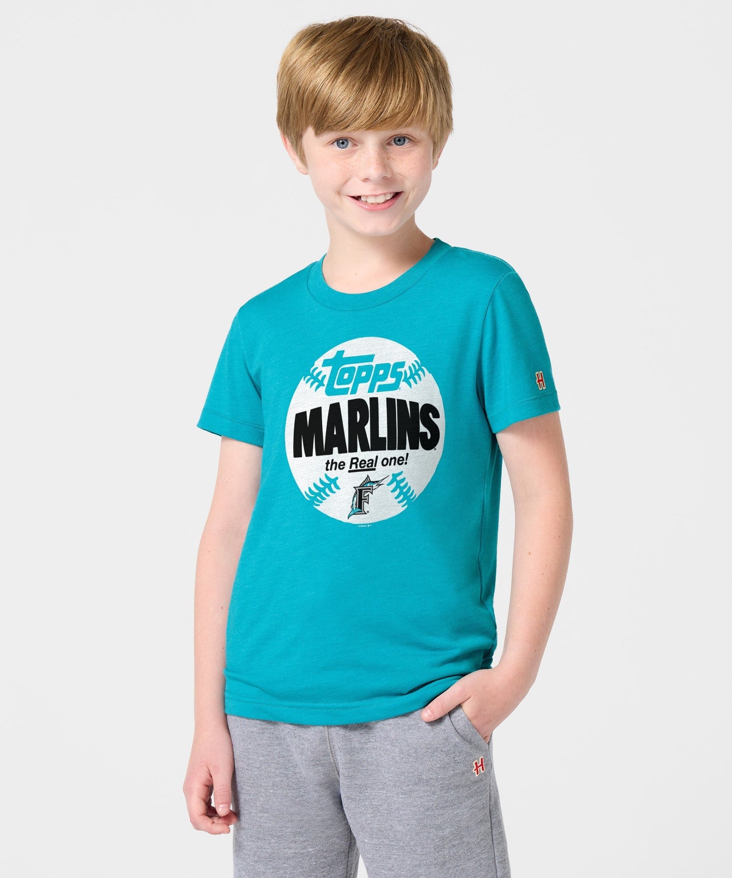Youth MLB x Topps Baseball The Real One Miami Marlins