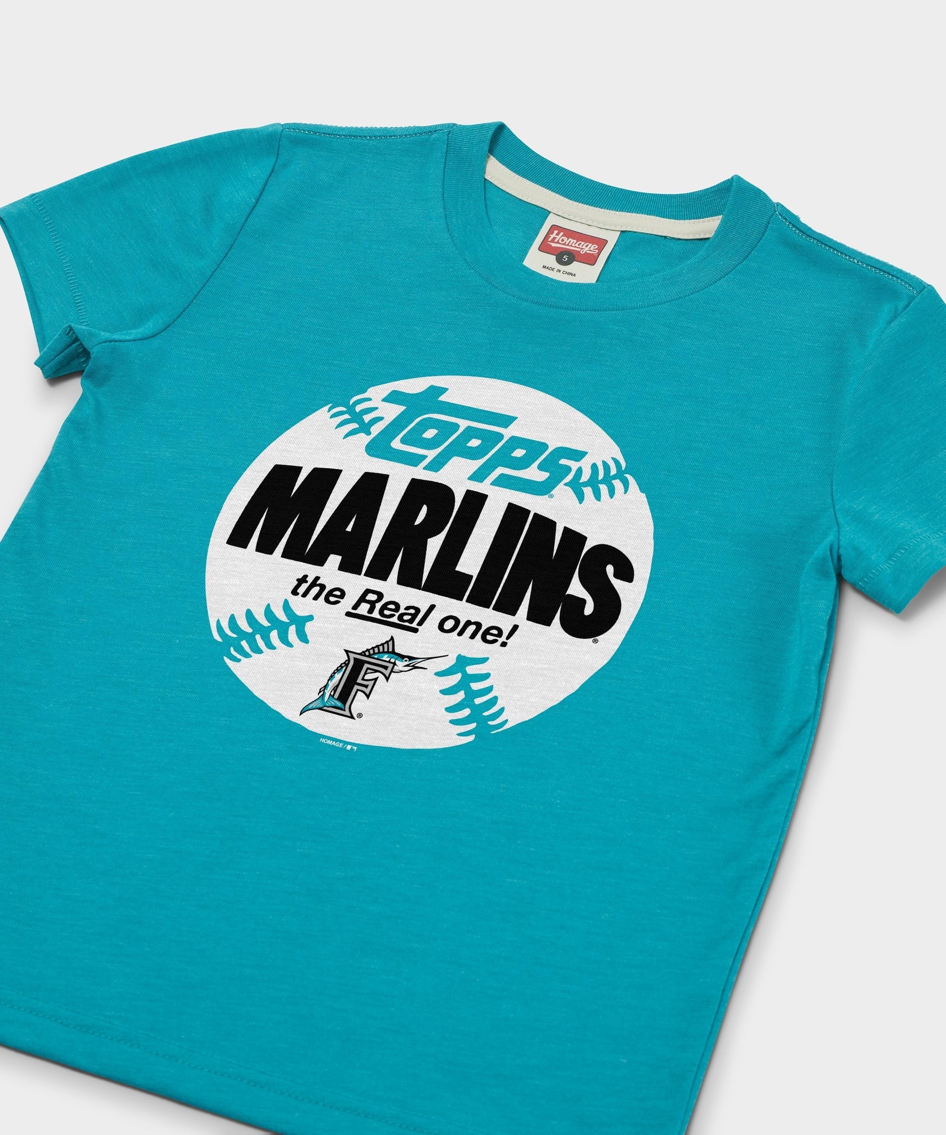 Youth MLB x Topps Baseball The Real One Miami Marlins