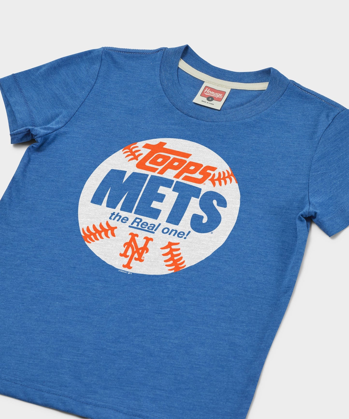 Youth MLB x Topps Baseball The Real One New York Mets