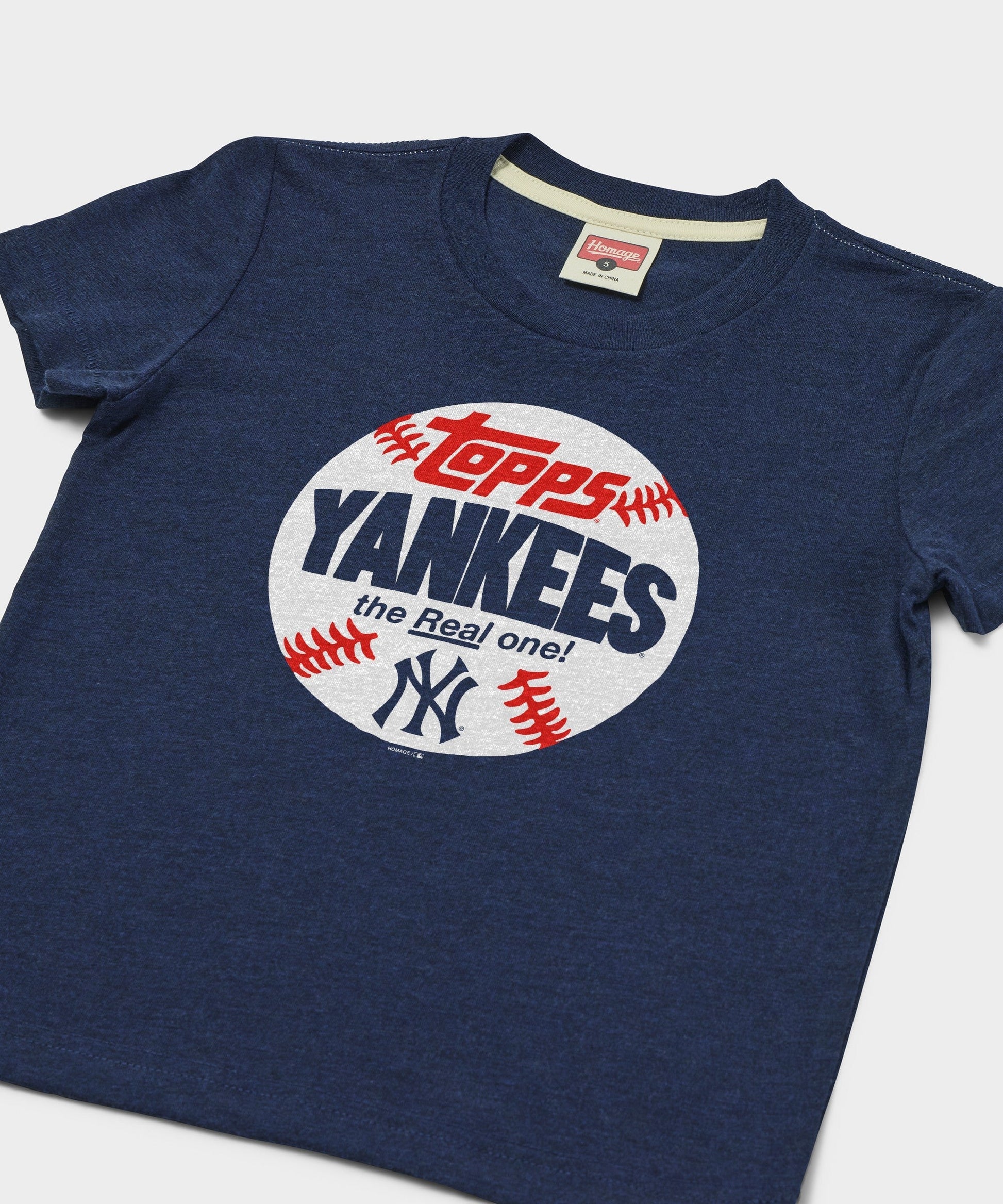 Youth MLB x Topps Baseball The Real One New York Yankees