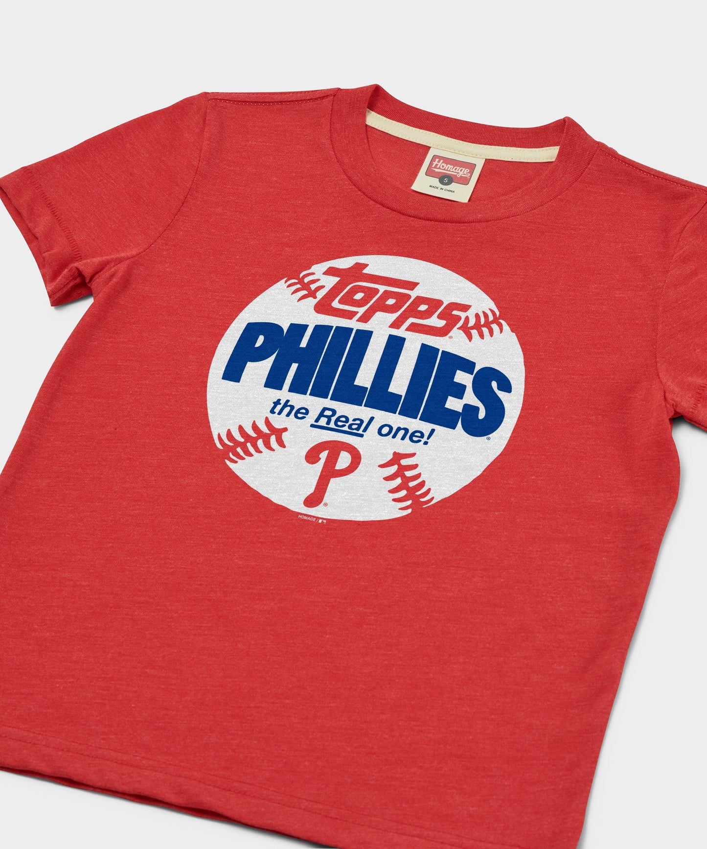 Youth MLB x Topps Baseball The Real One Philadelphia Phillies