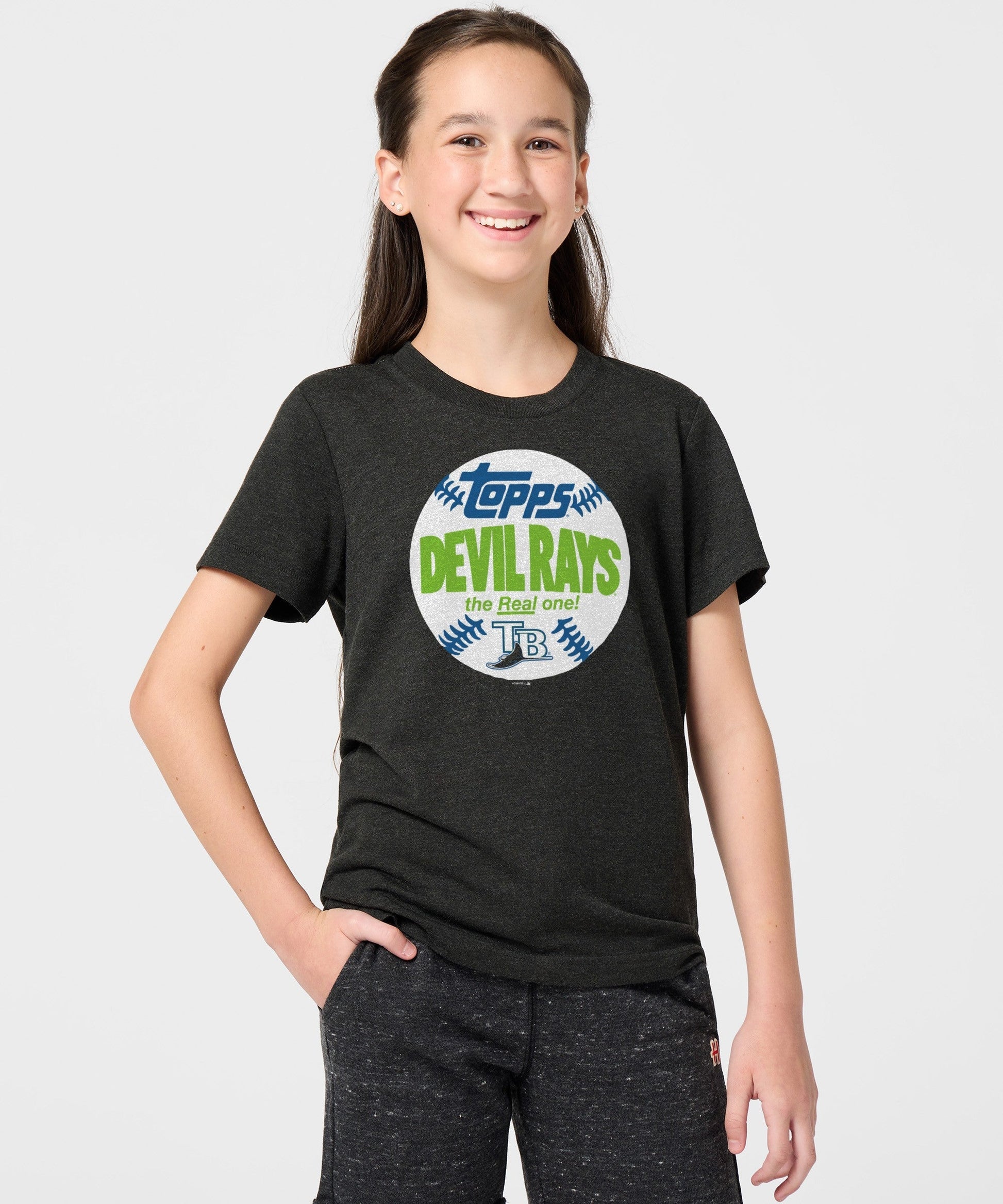 Youth MLB x Topps Baseball The Real One Tampa Bay Rays
